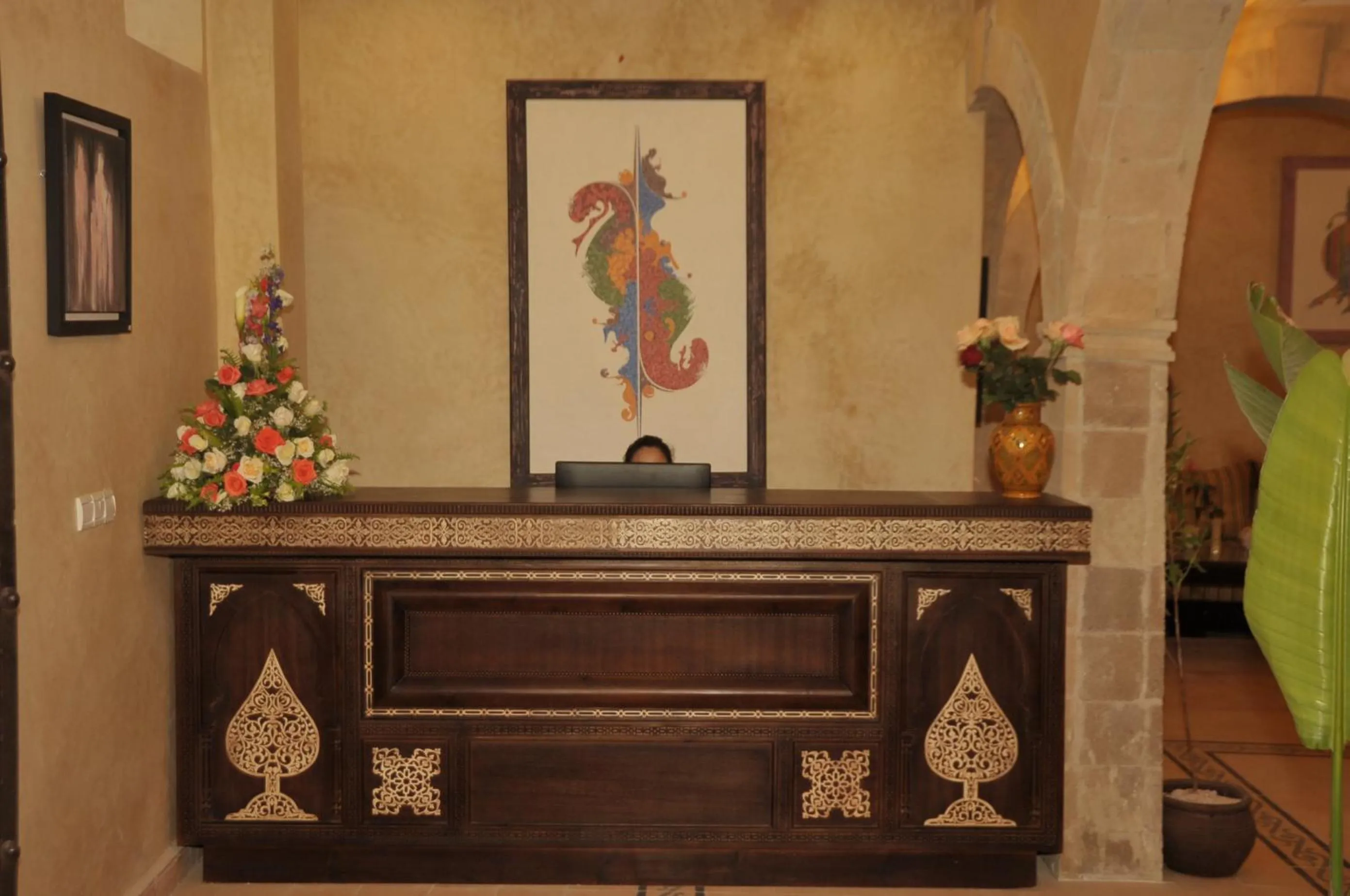 Lobby or reception in Hotel Riad Ben Atar