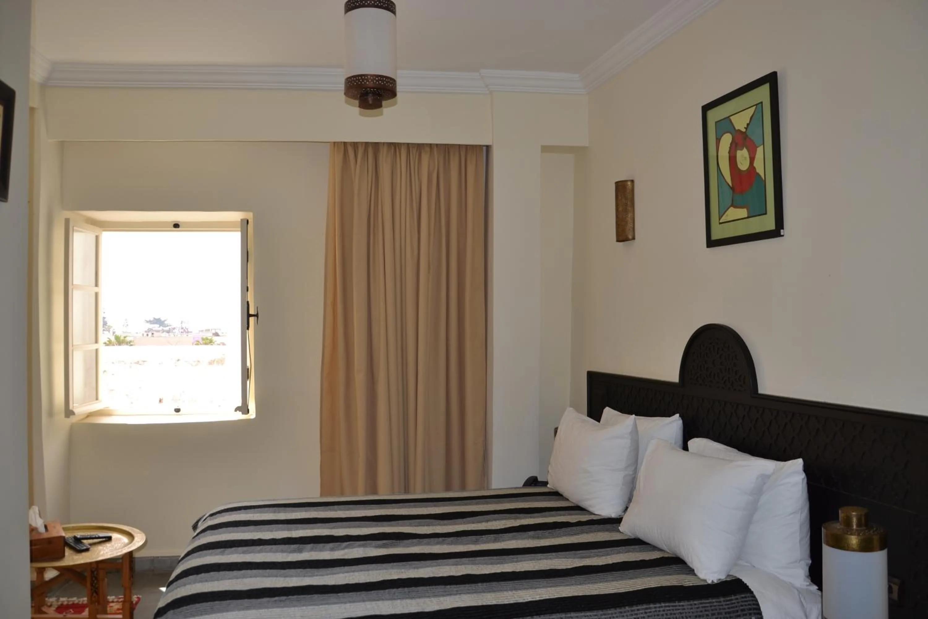 Bed in Hotel Riad Ben Atar