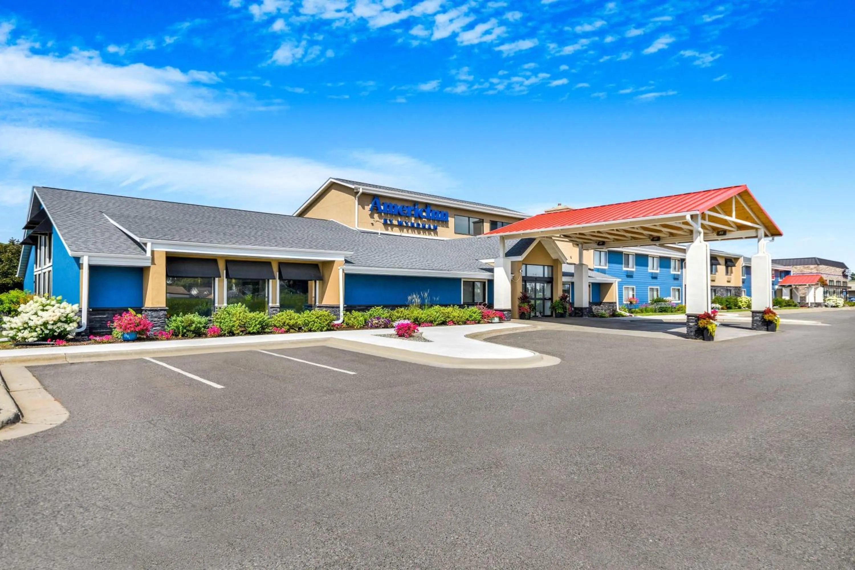 Property building in AmericInn by Wyndham Virginia