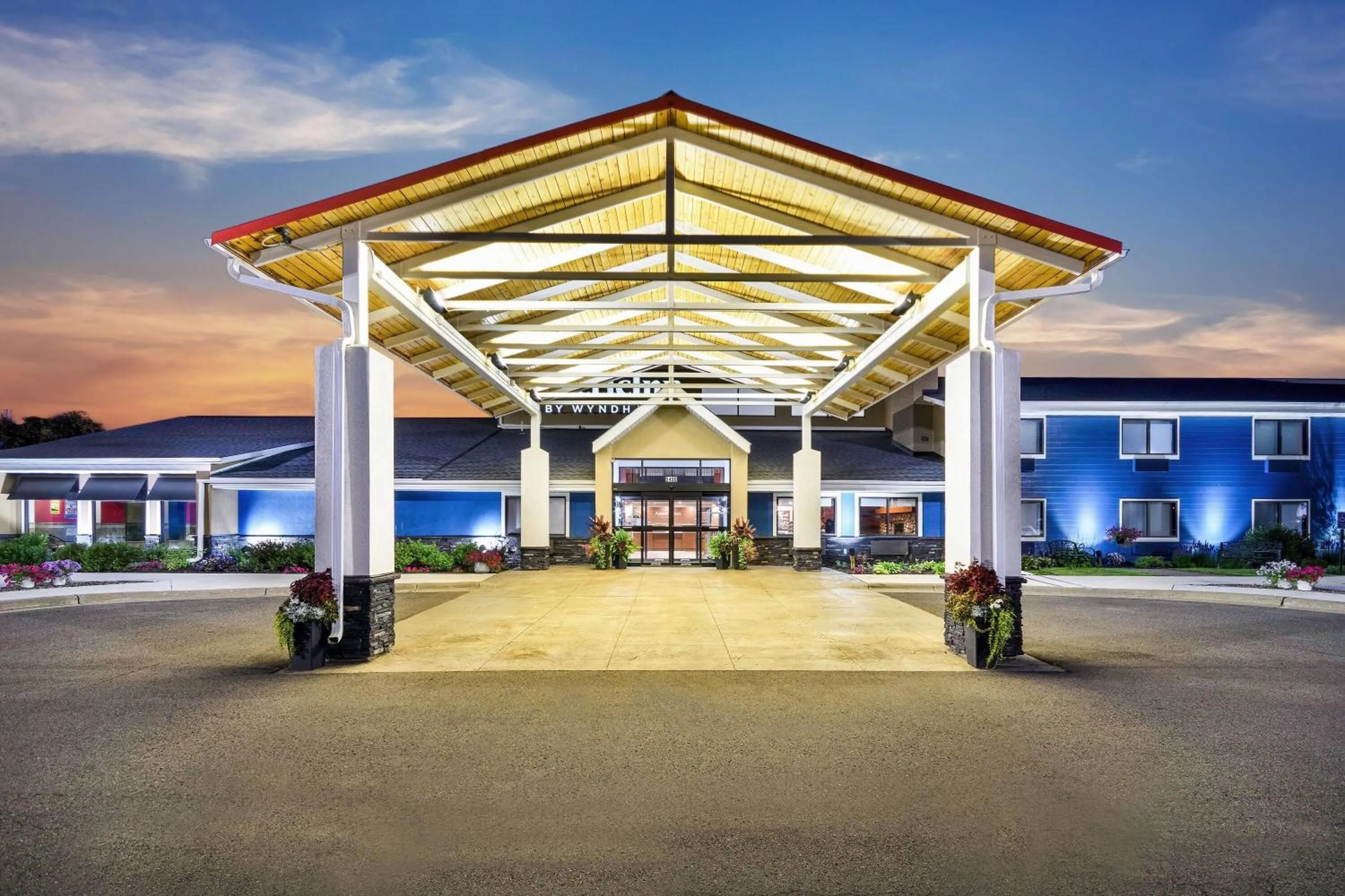 Property building in AmericInn by Wyndham Virginia