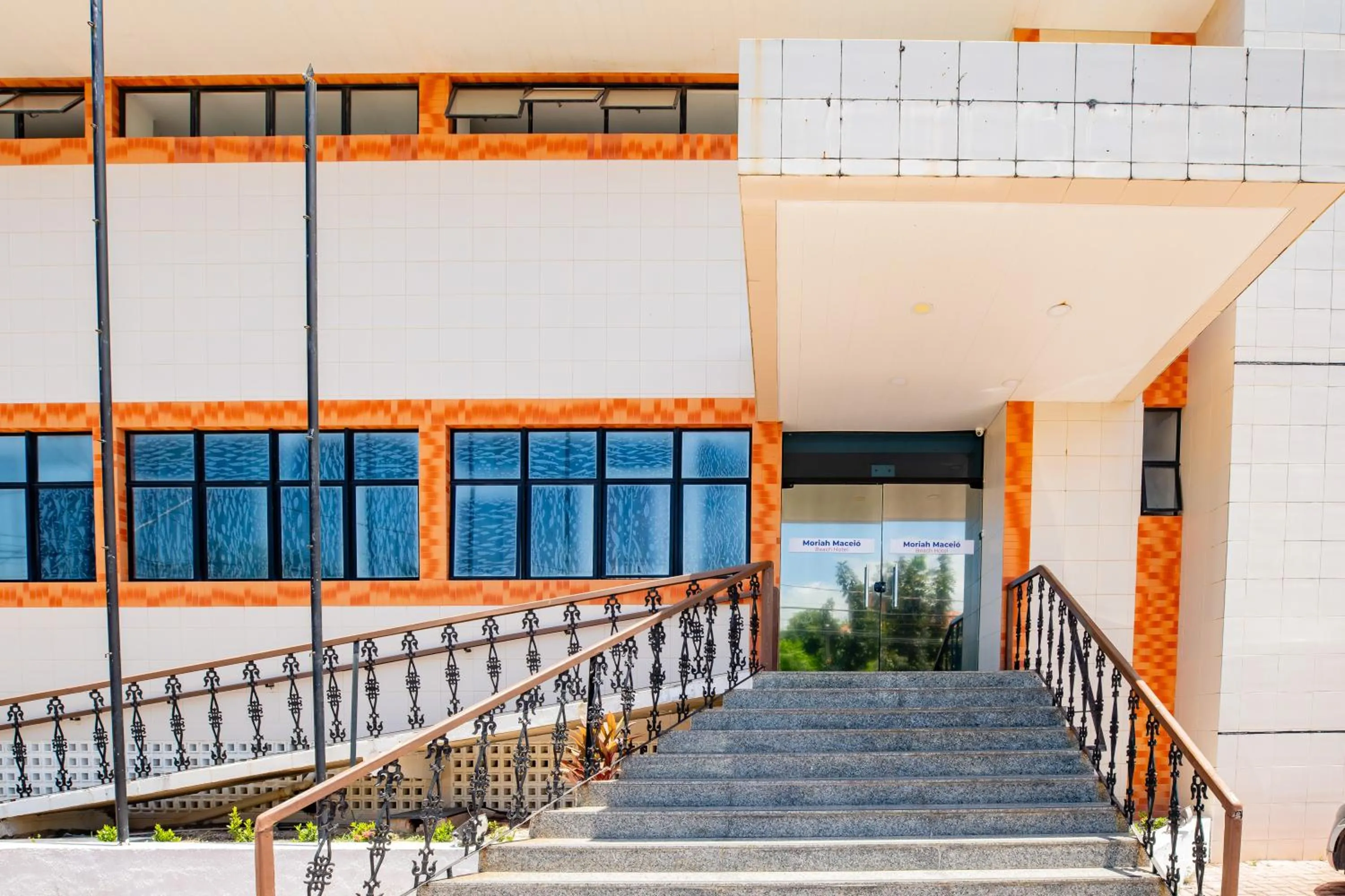 Facade/entrance in Moriah Maceió Beach Hotel