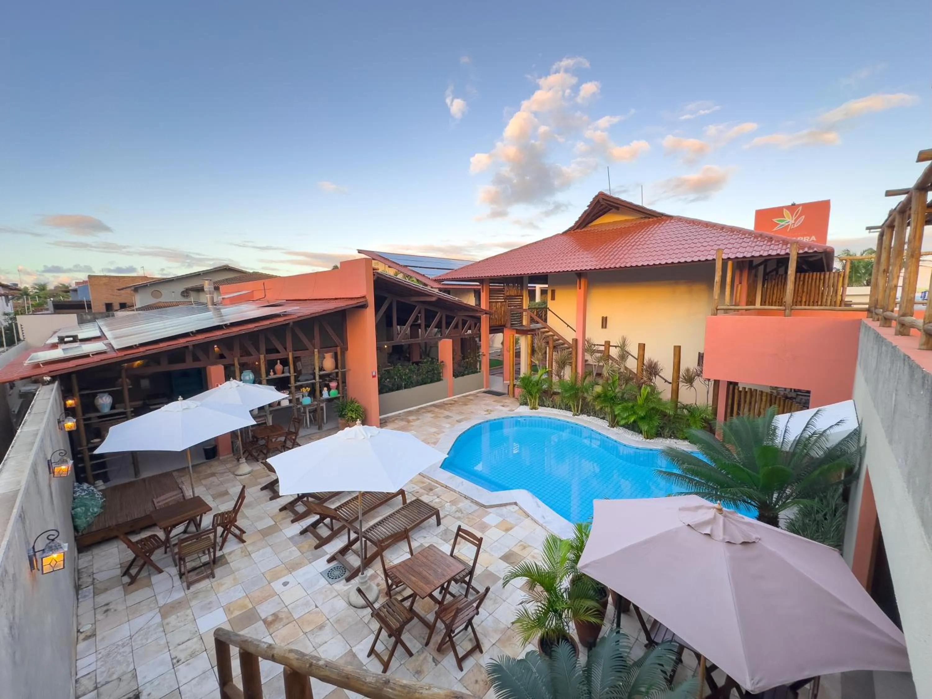 Swimming pool in Vivá Barra Hotel Pousada