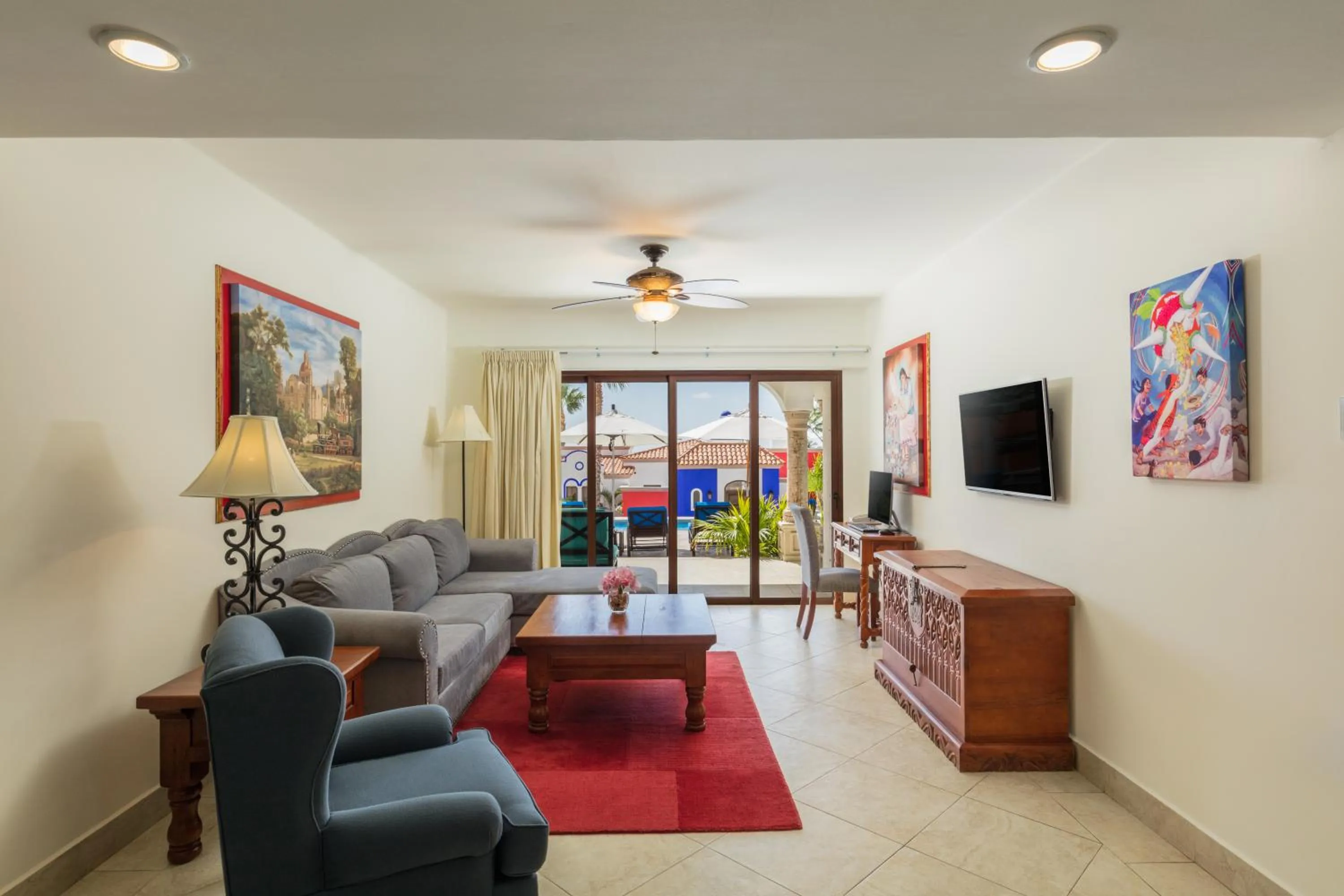 Seating area in The Residences at Hacienda Encantada
