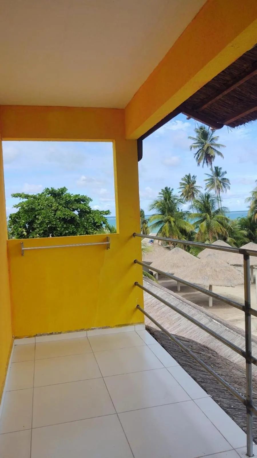 Inner courtyard view in Tambazulik Pousada Maragogi