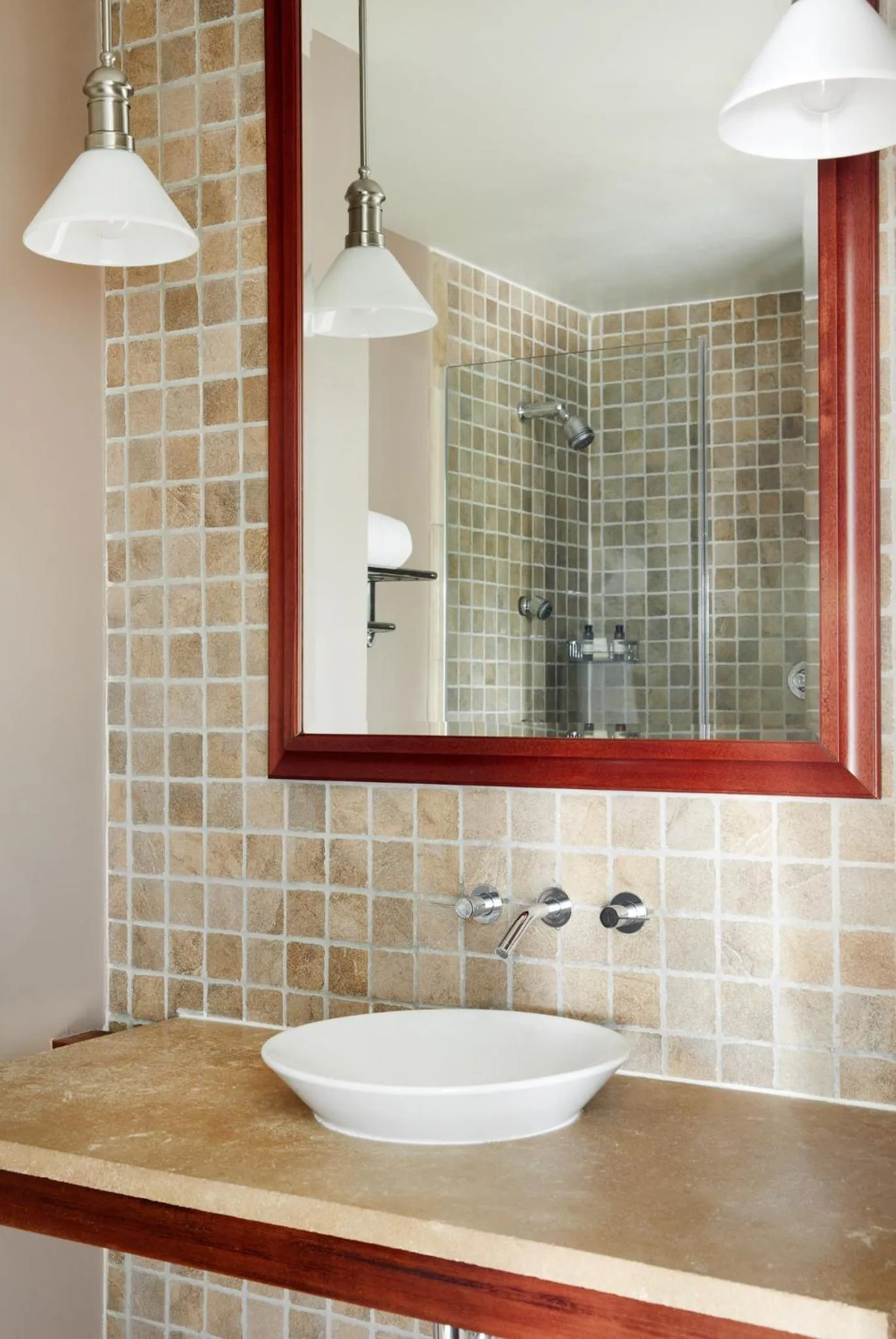 Bathroom in The Harbor Front Inn