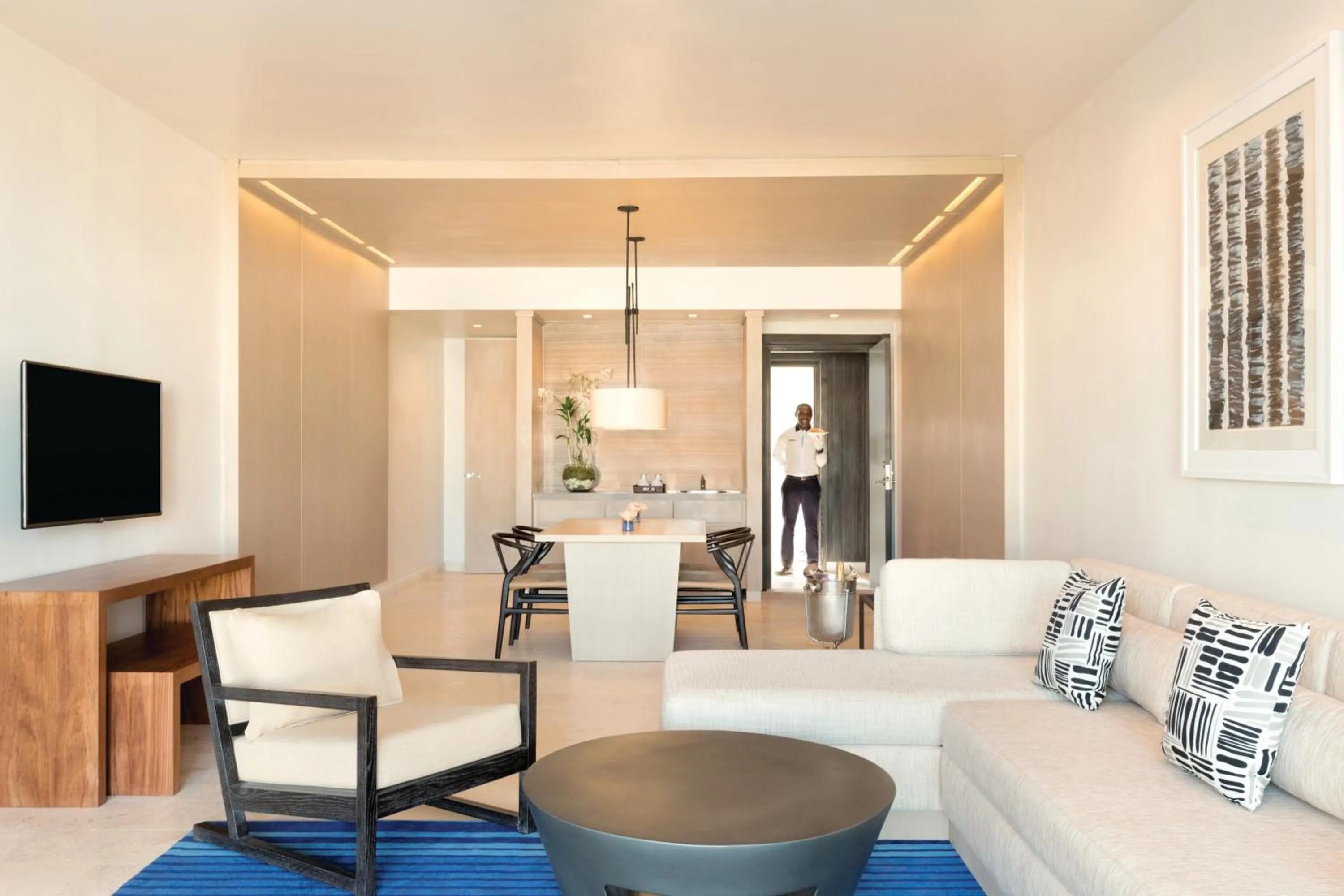 Living room in Hyatt Zilara Rose Hall Adults Only - All Inclusive