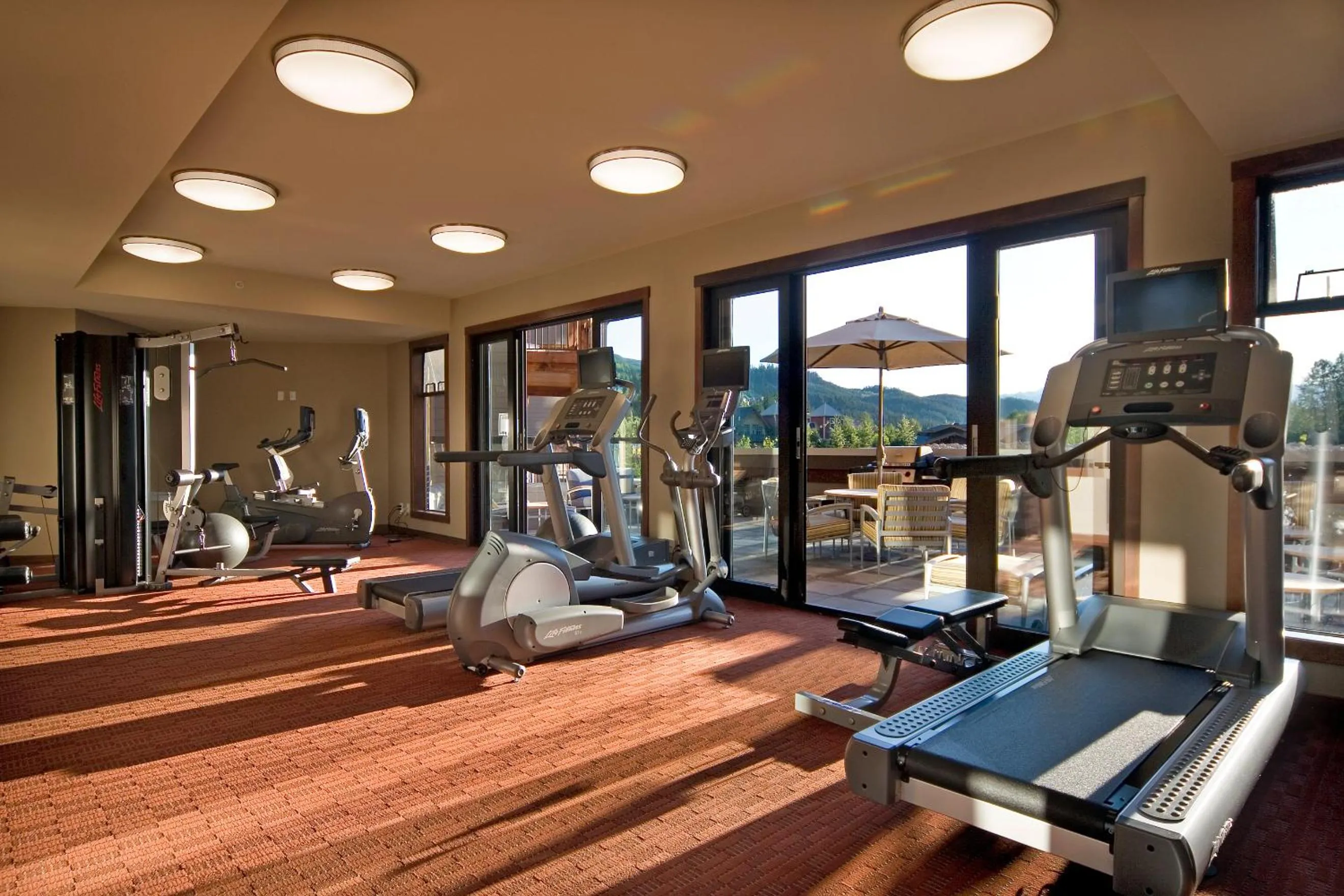 Fitness centre/facilities in Lodging Ovations
