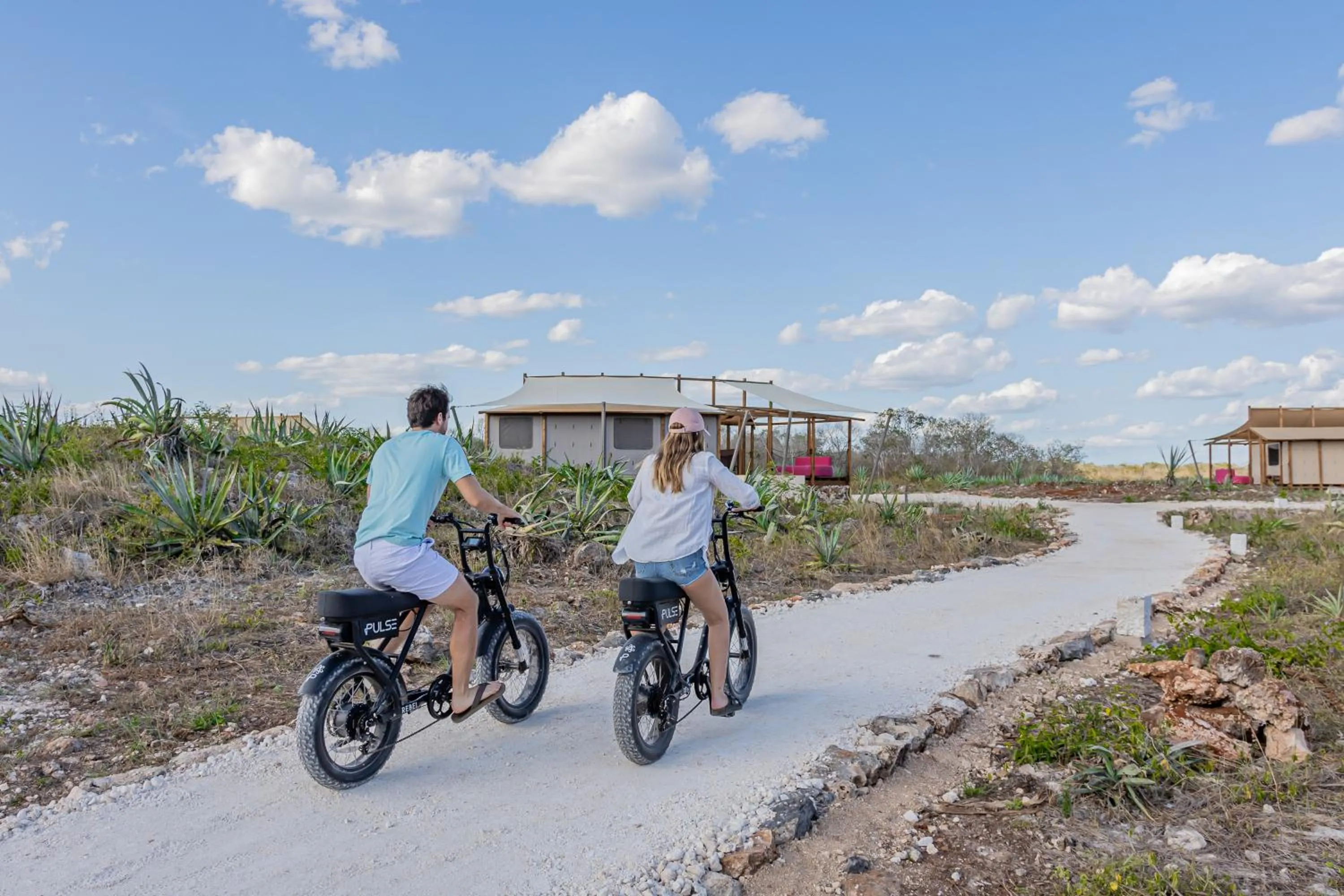 Cycling in Viatura Hacienda Xtojil, Yucatan, Merida, with Optional All Inclusive