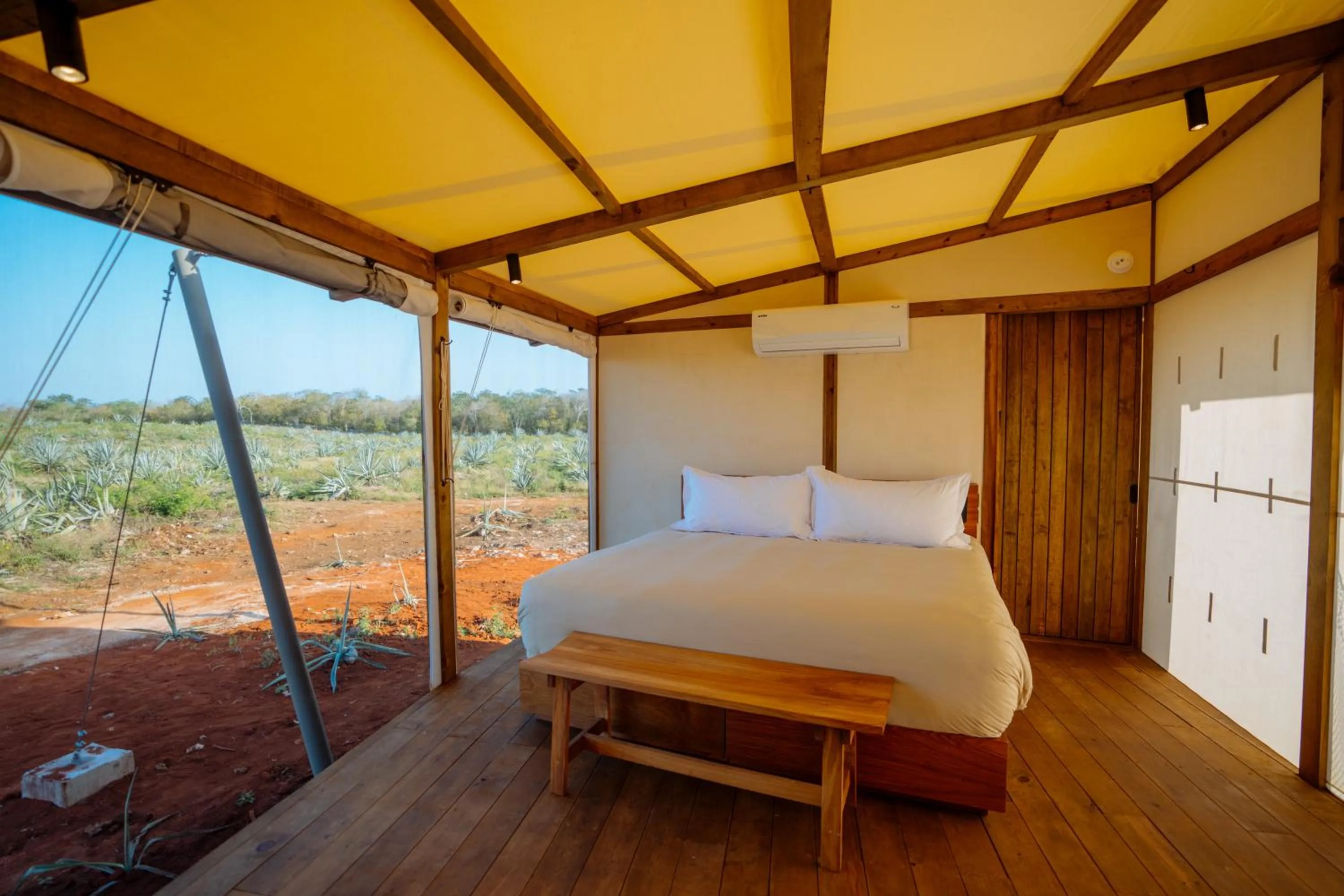 Photo of the whole room, Bed in Viatura Hacienda Xtojil, Yucatan, Merida, with Optional All Inclusive