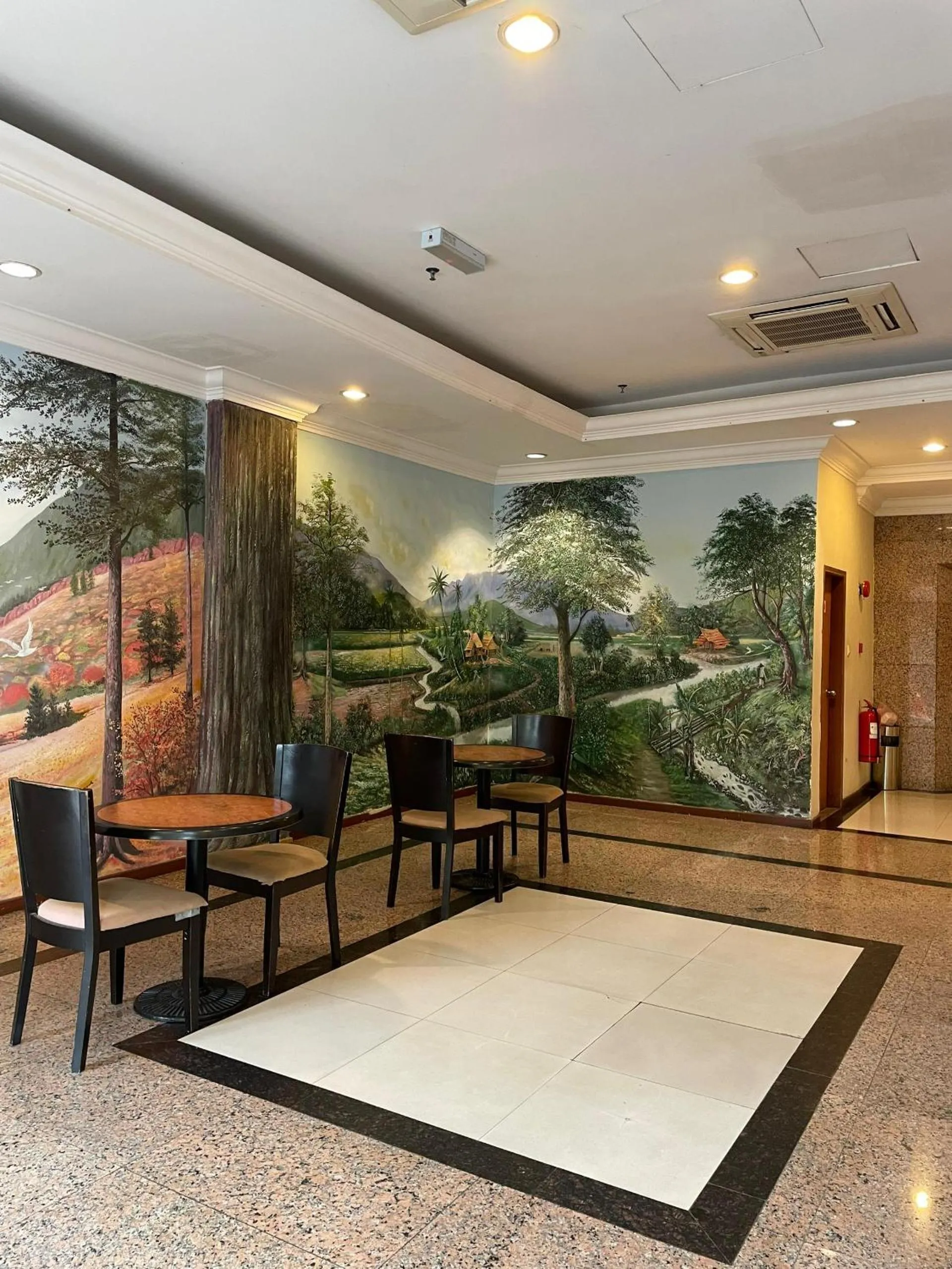 Lobby or reception in TD Lodge Kota Belud