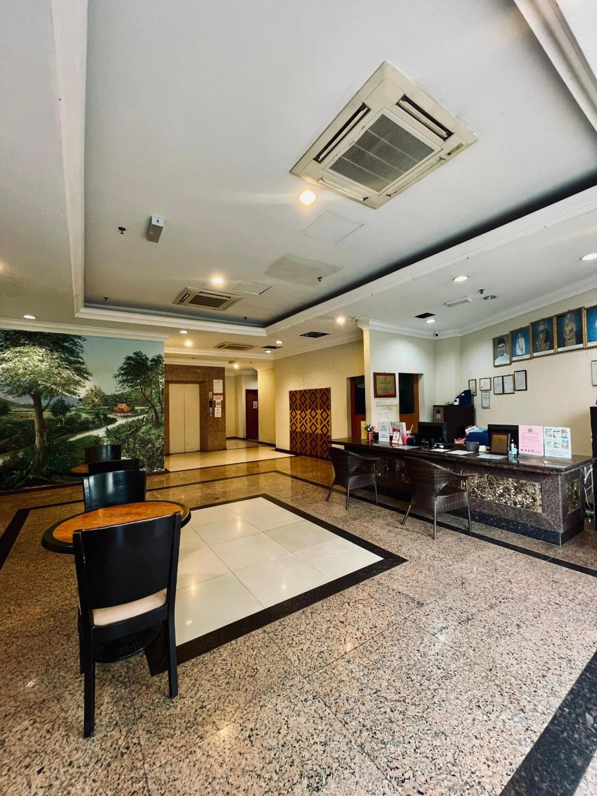 Lobby or reception in TD Lodge Kota Belud