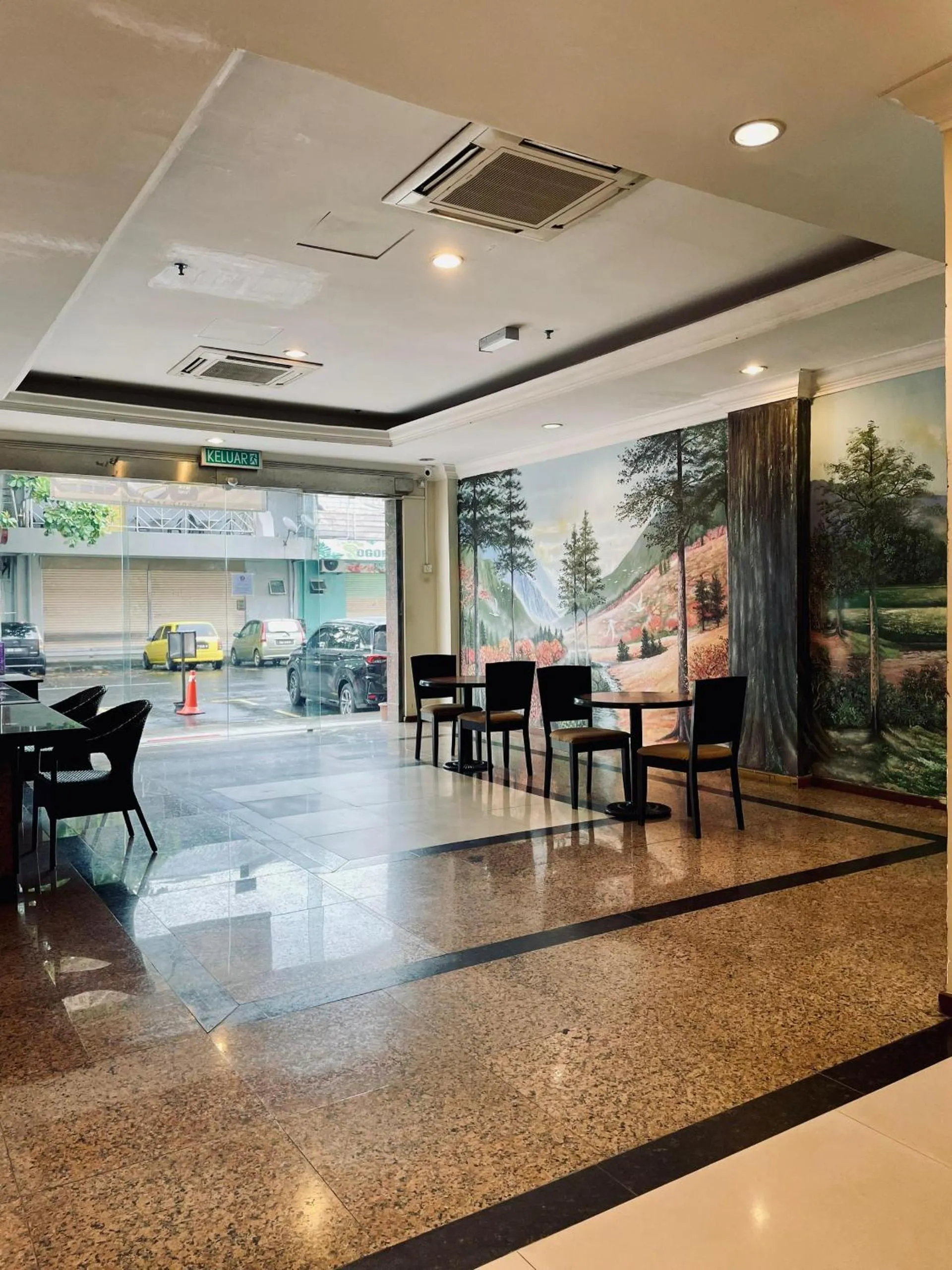 Lobby or reception in TD Lodge Kota Belud