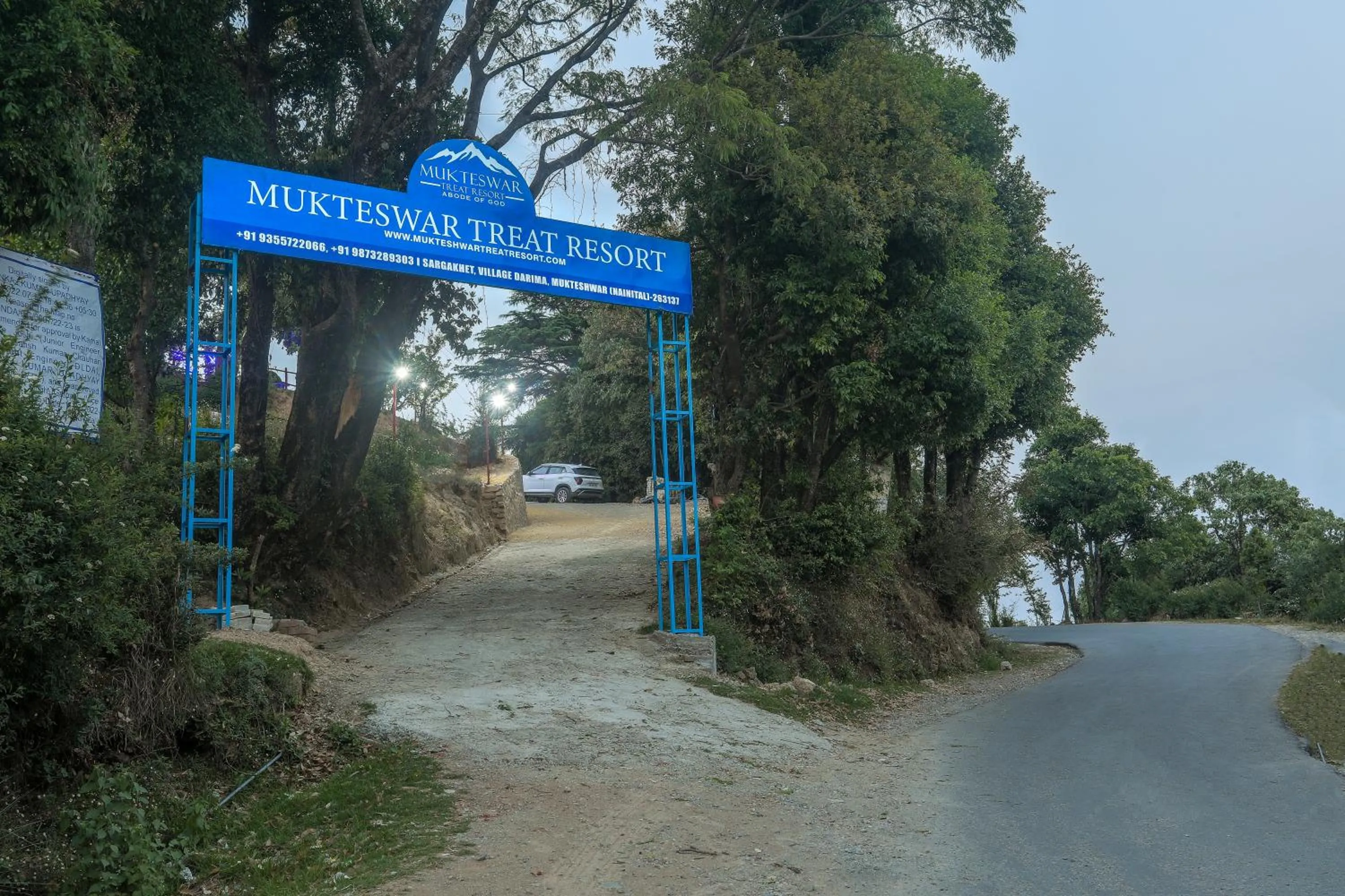 Property logo or sign in Mukteshwar Treat Resort