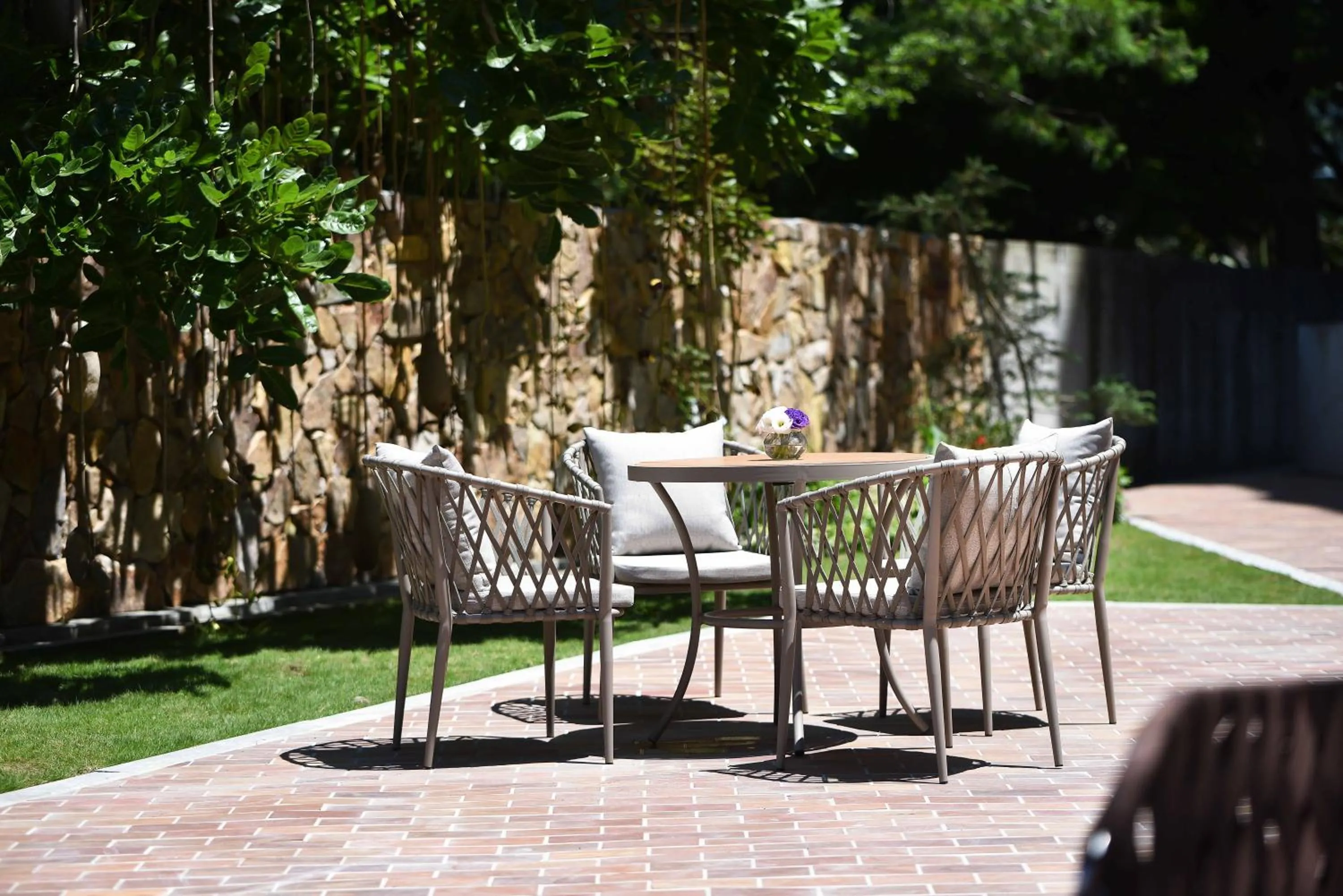 Patio in Fullon Poshtel - Shuili