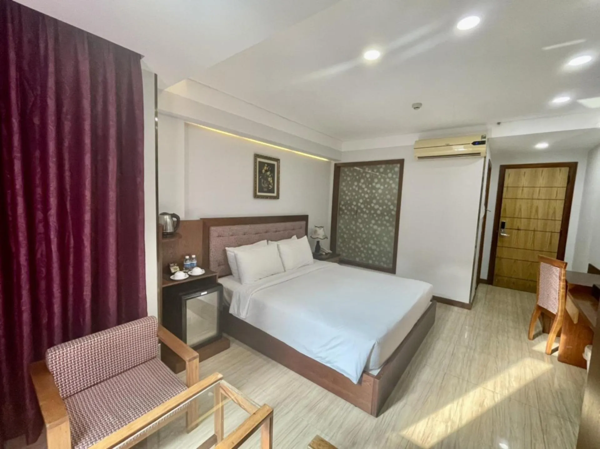 Bed in Happy Light Central Nha Trang