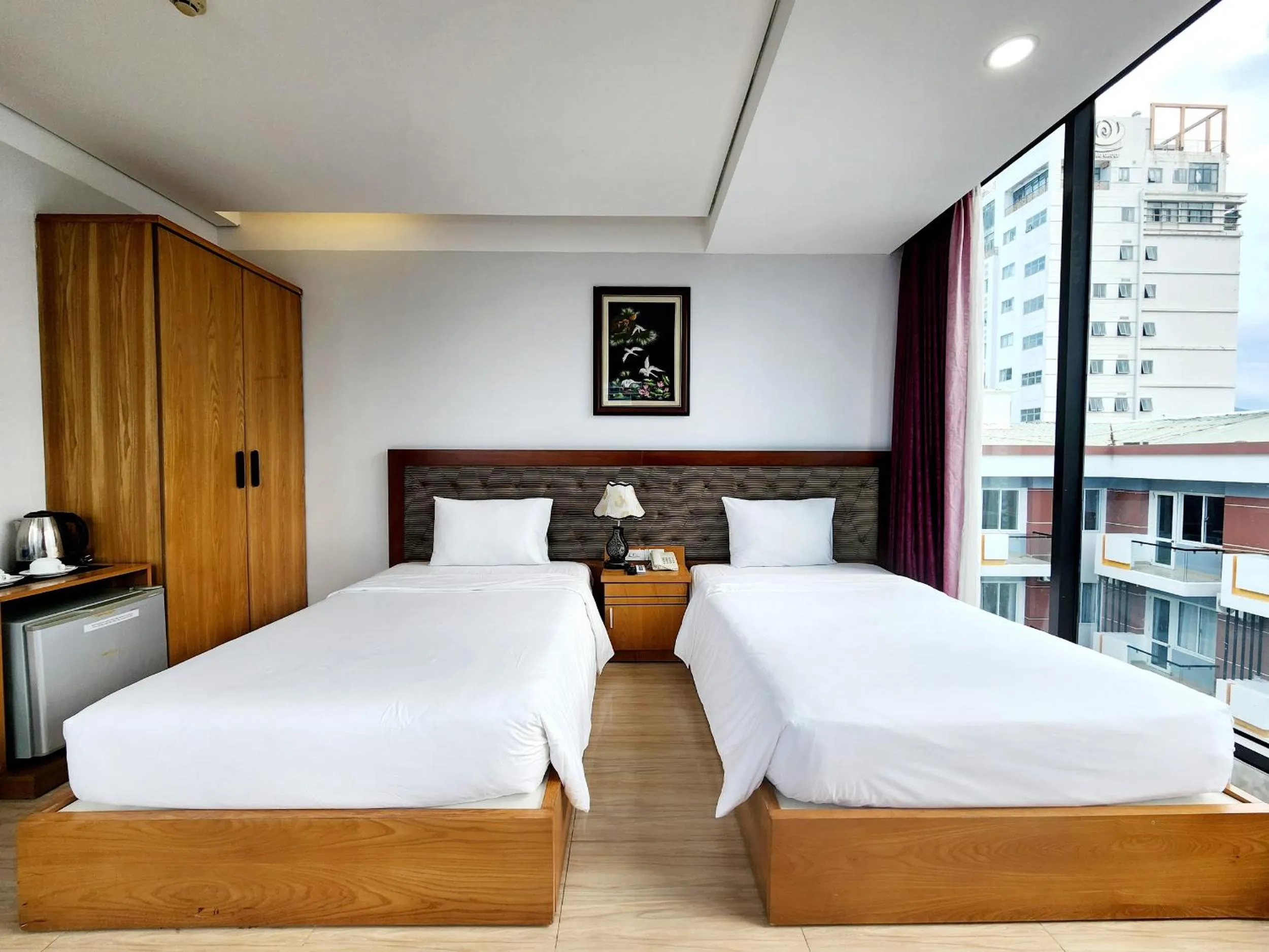 Bed in Happy Light Central Nha Trang