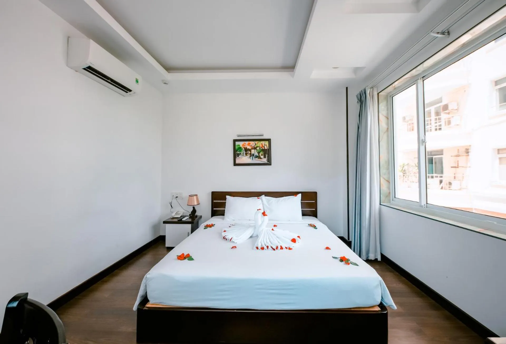 Bed in Happy Light Central Nha Trang