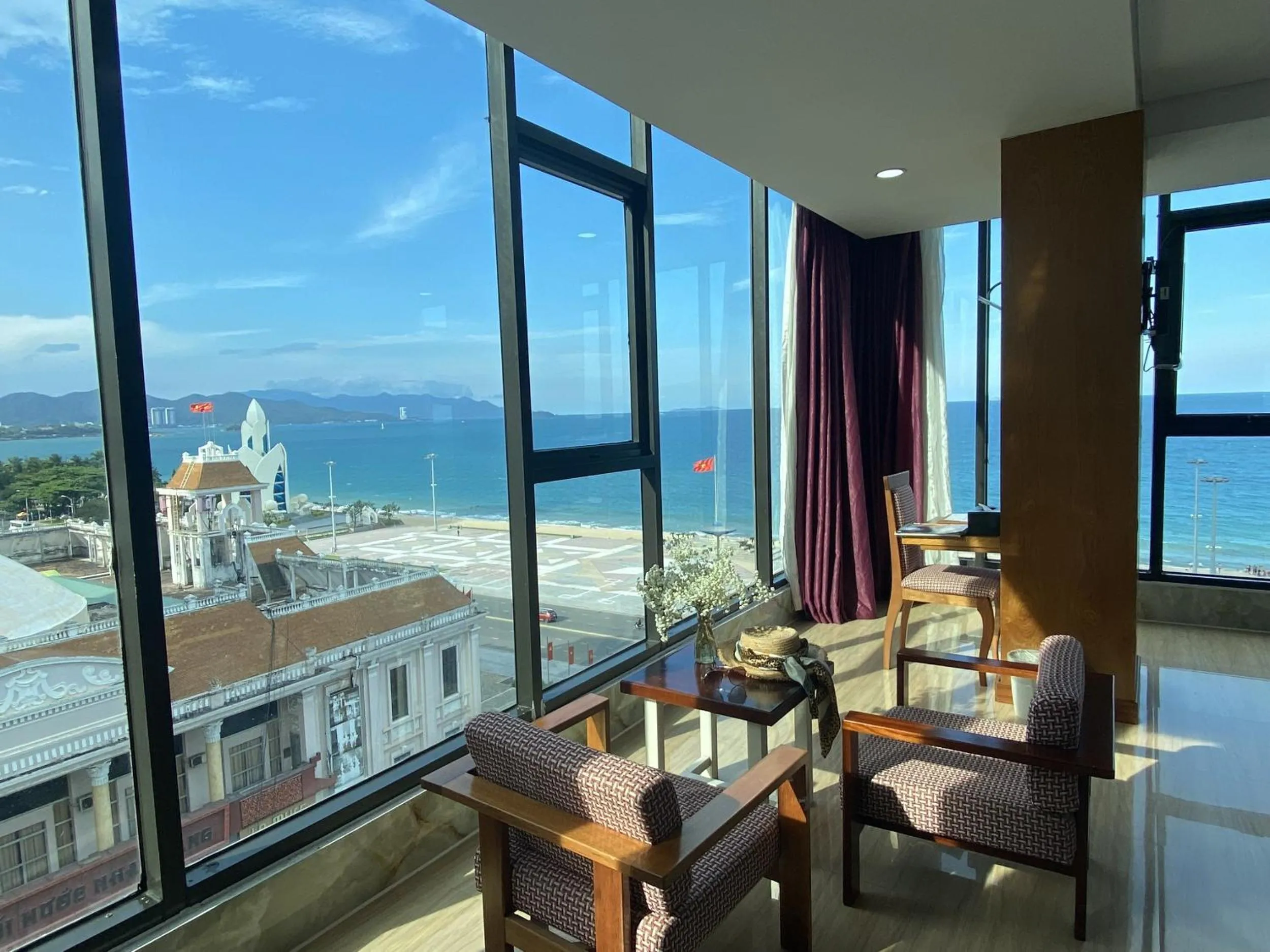 Seating area in Happy Light Central Nha Trang