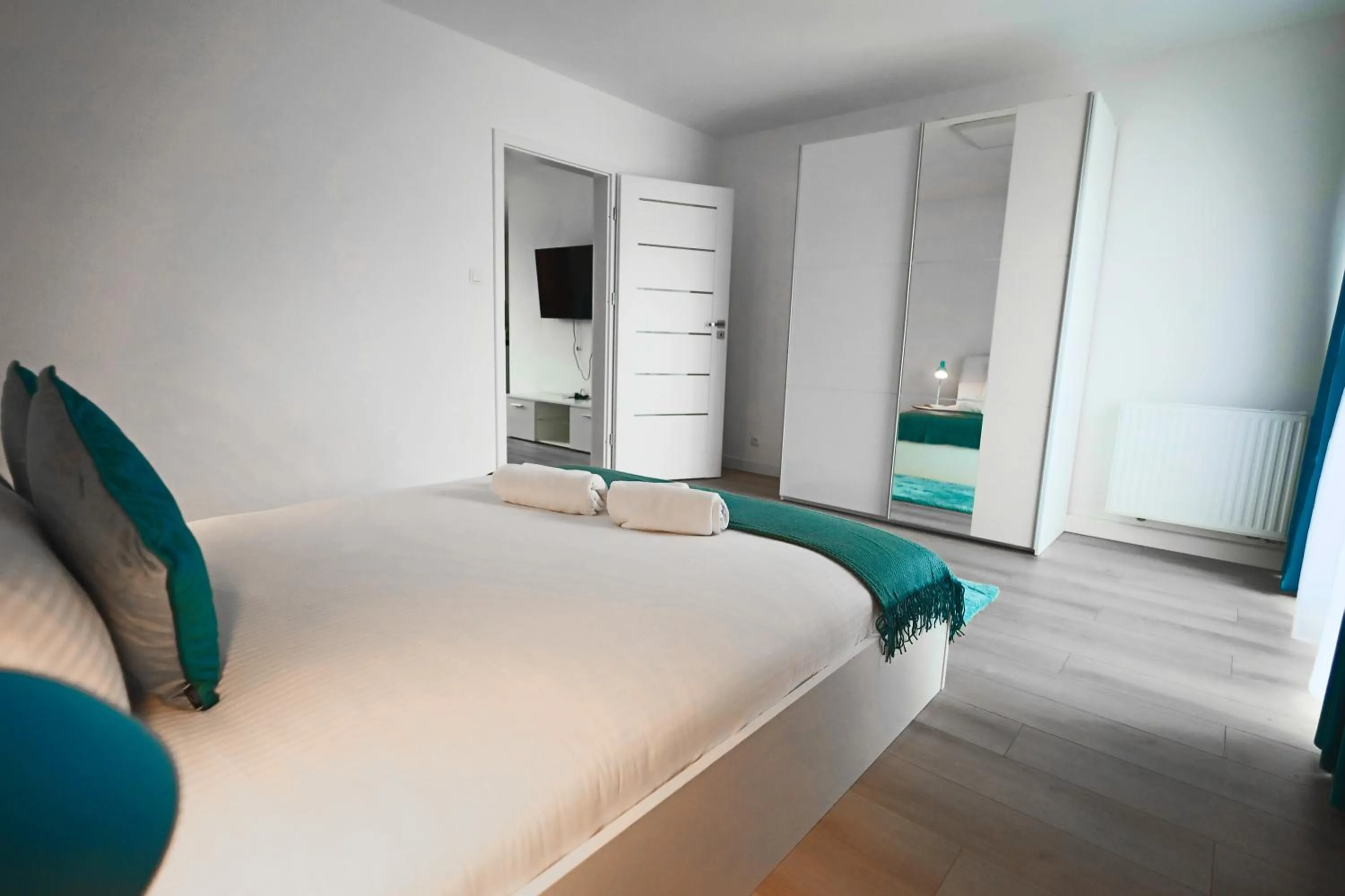 Bed in Reymonta 22 Apartamenty