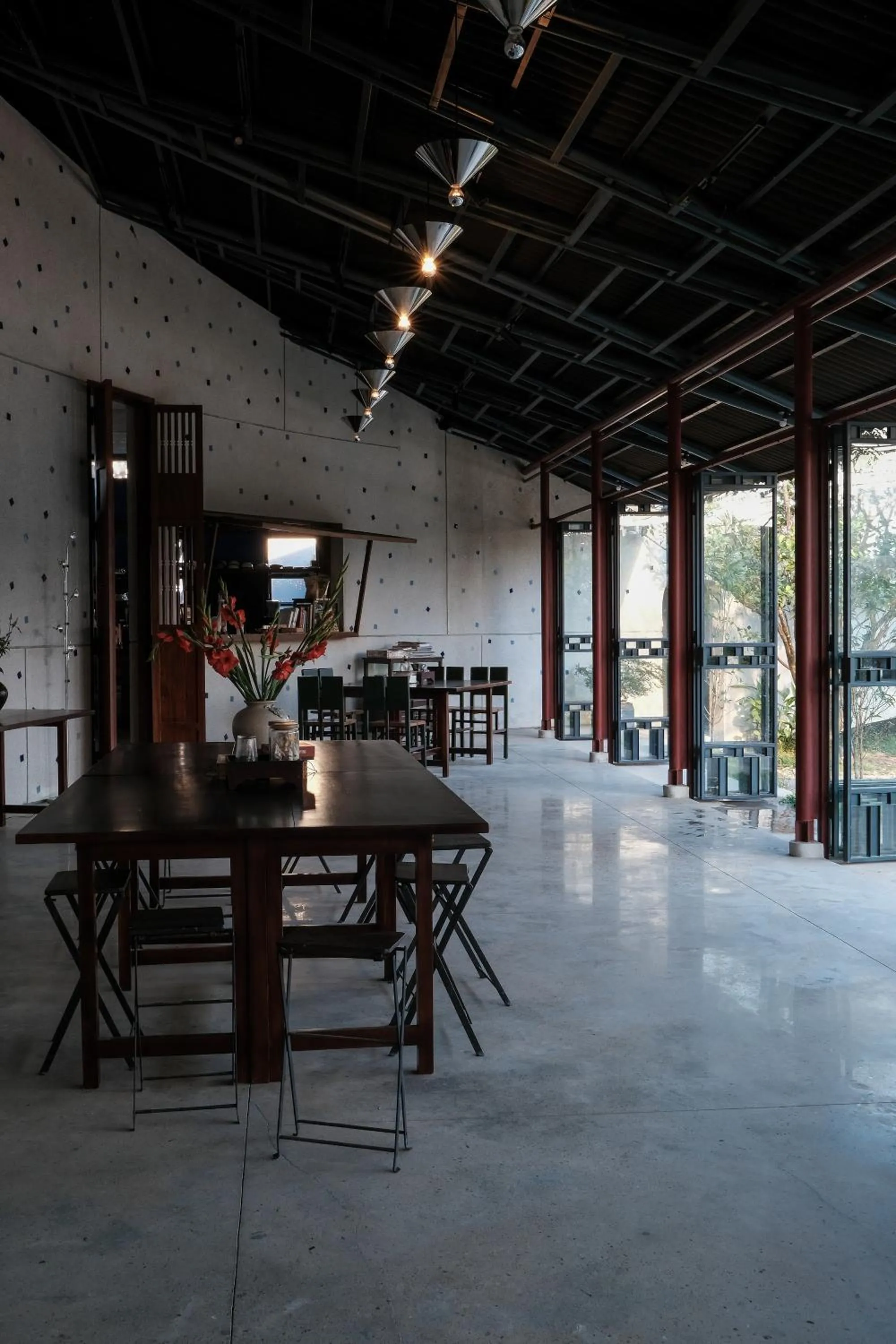 Dining area in De Hué