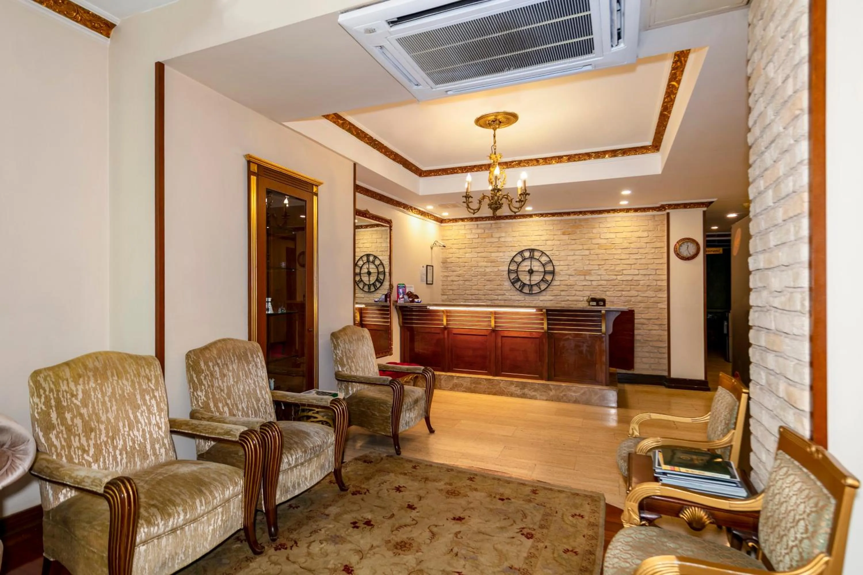 Living room in Nil Hotel İstanbul City Center