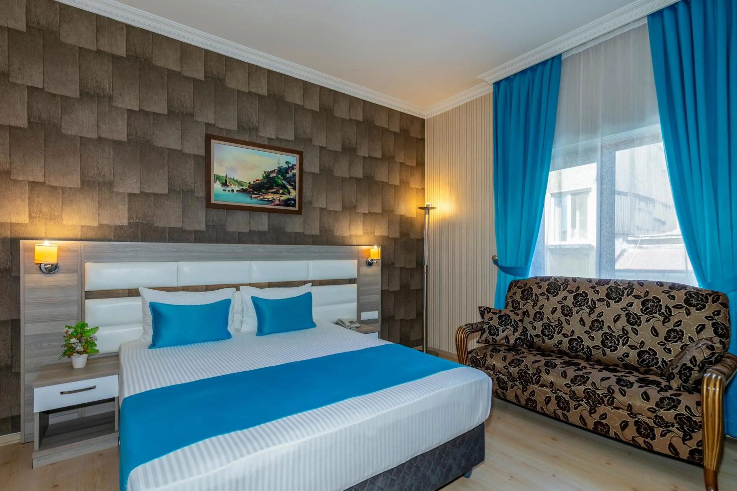 Bed in Nil Hotel İstanbul City Center