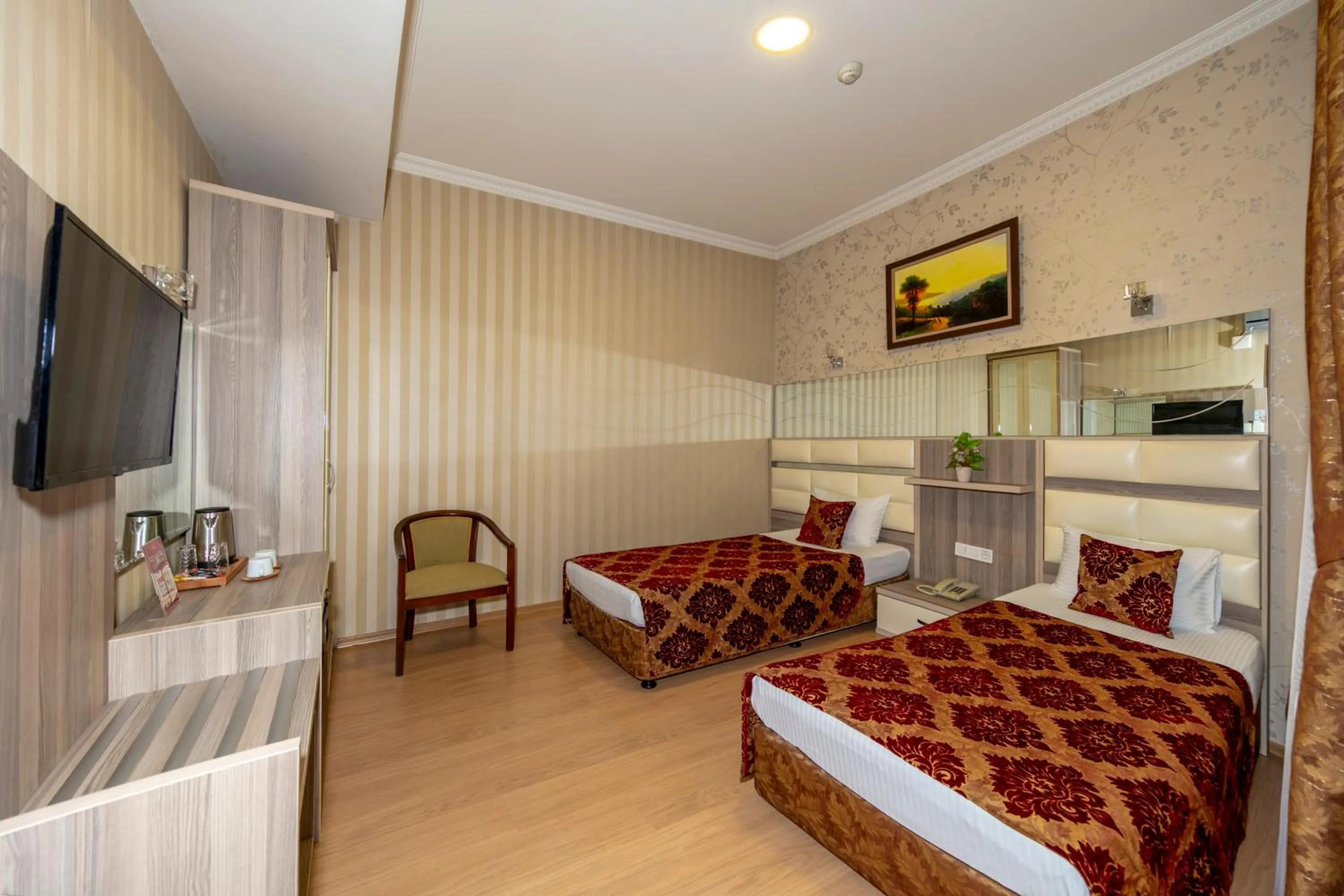 Bed in Nil Hotel İstanbul City Center