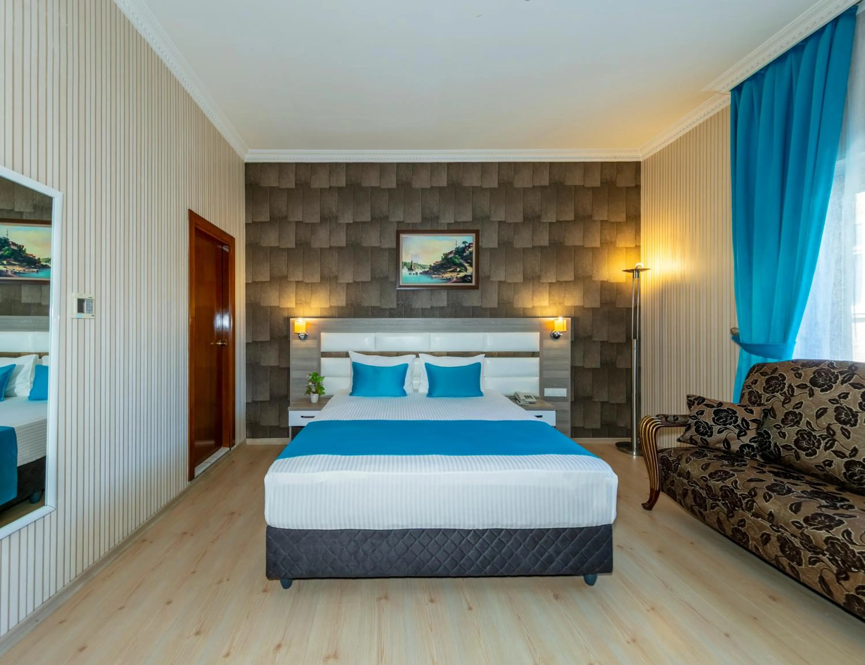 Bed in Nil Hotel İstanbul City Center