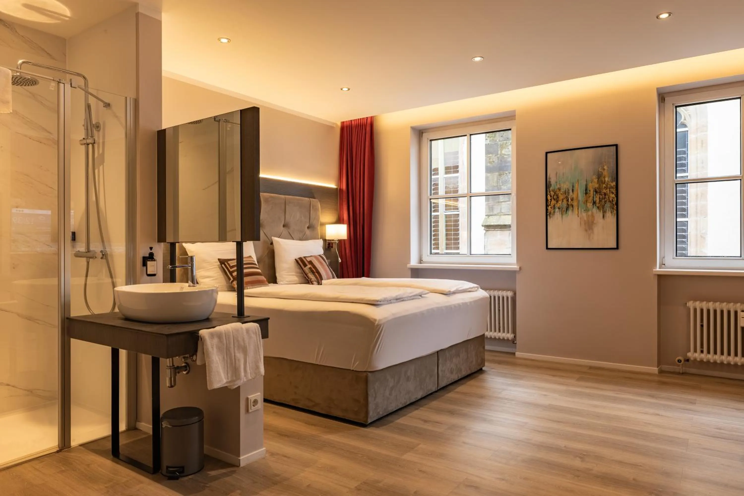 Bed in MEA HOTEL TRIER