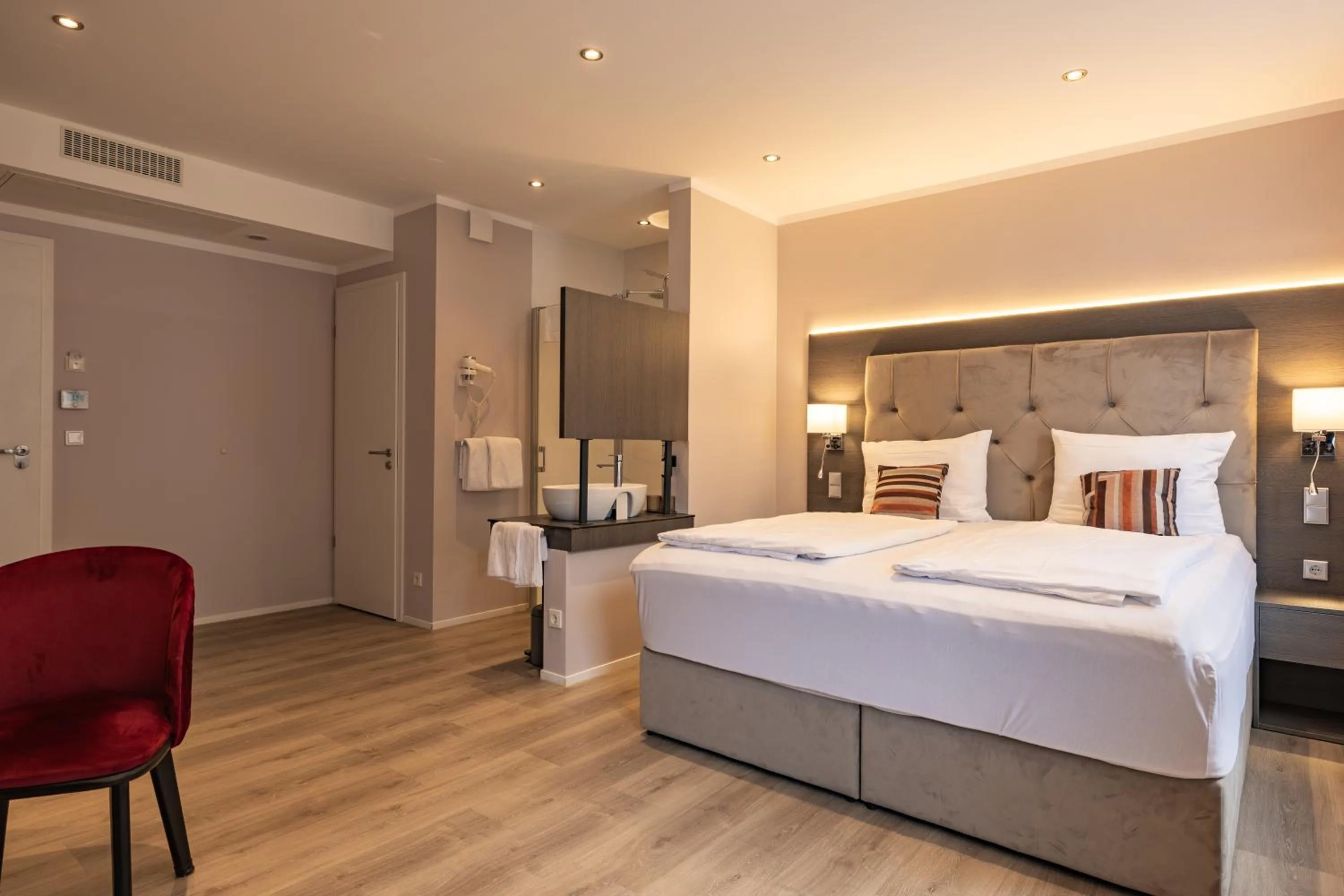 Bed in MEA HOTEL TRIER