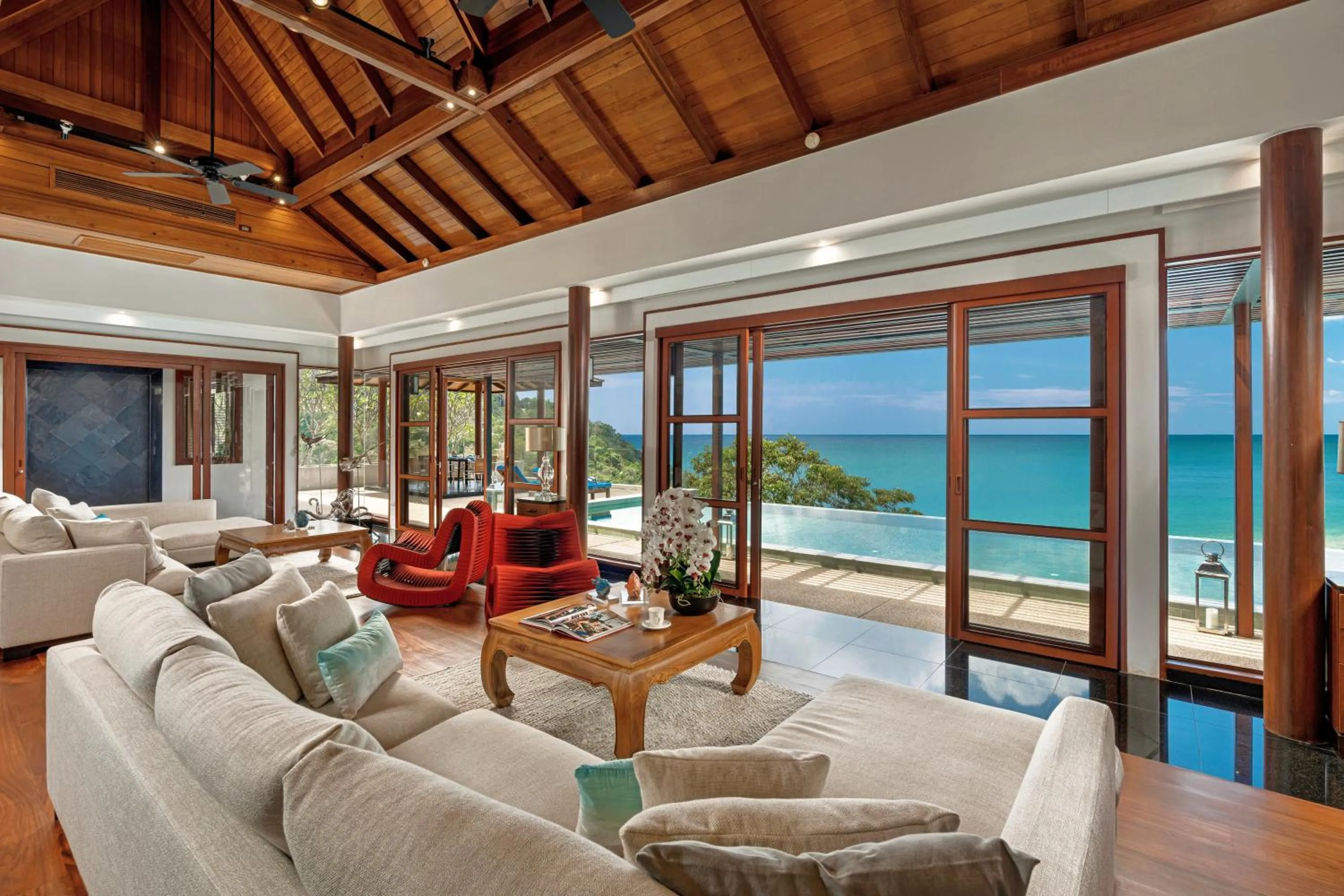 Living room in Villa Varya