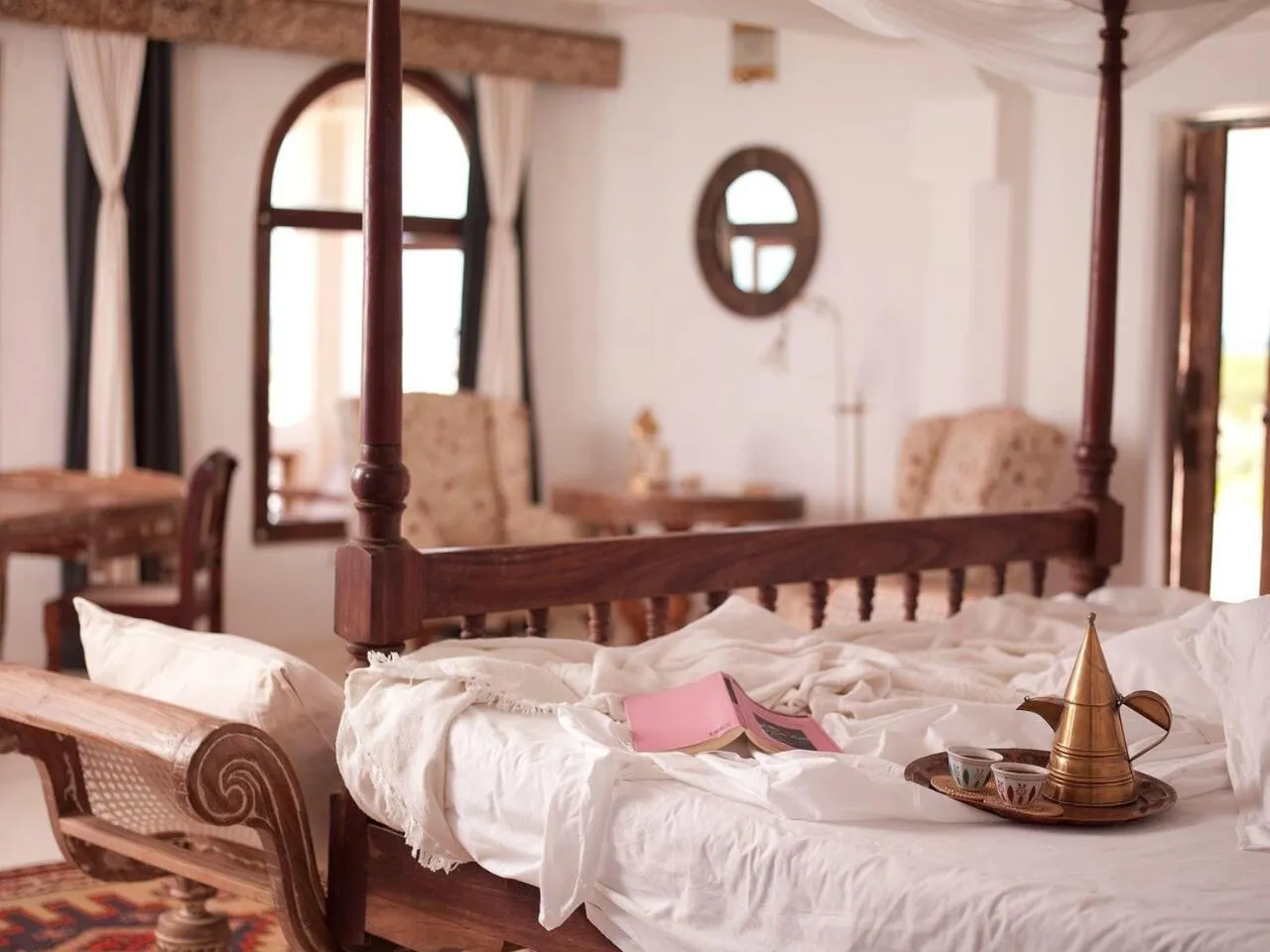 Bed in The Majlis Resort