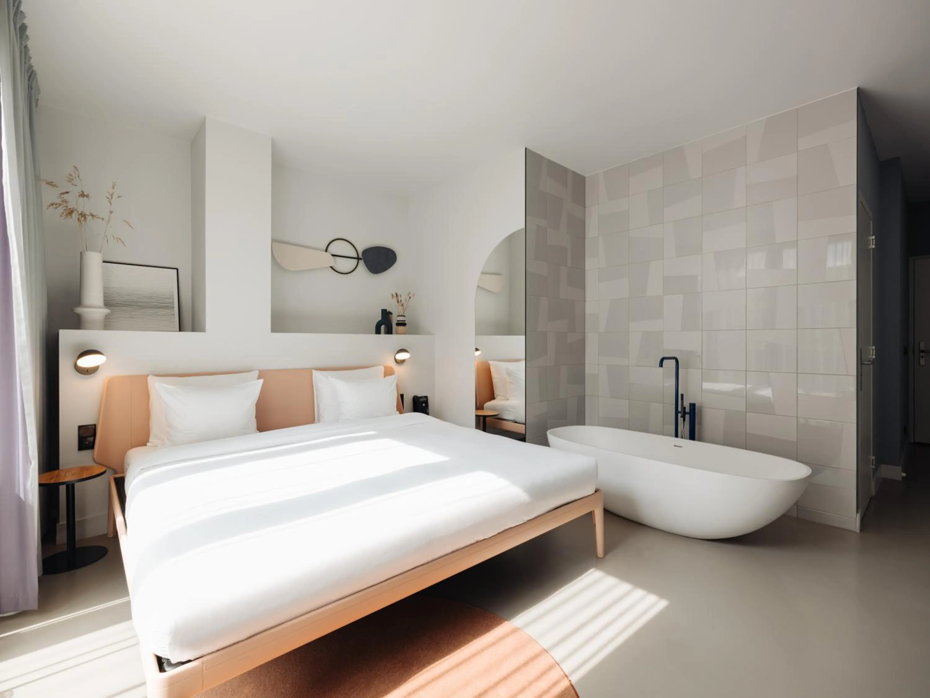 Bed in Conscious Hotel Museum Square