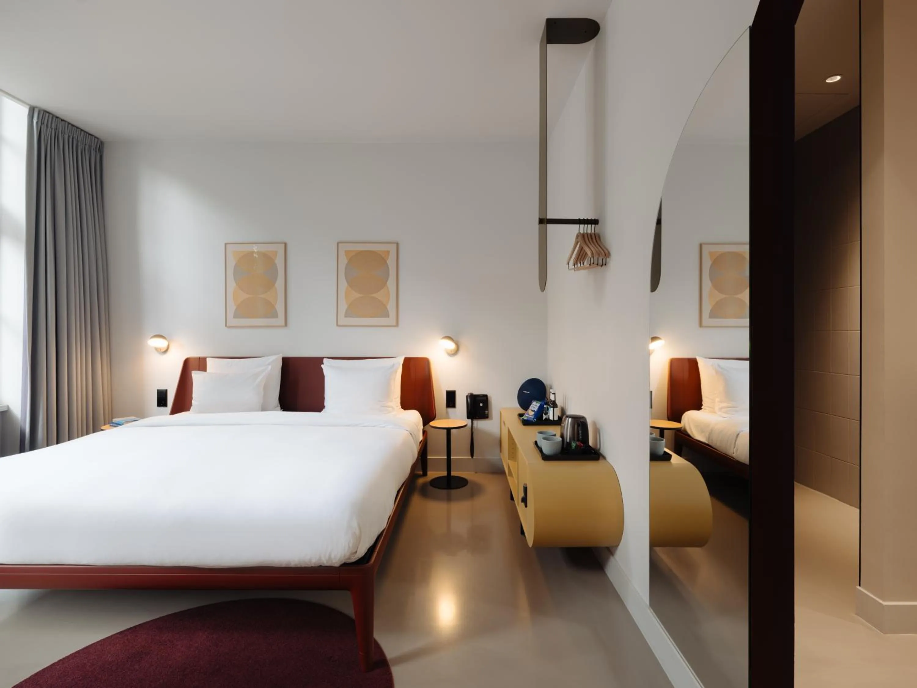 Bed in Conscious Hotel Museum Square