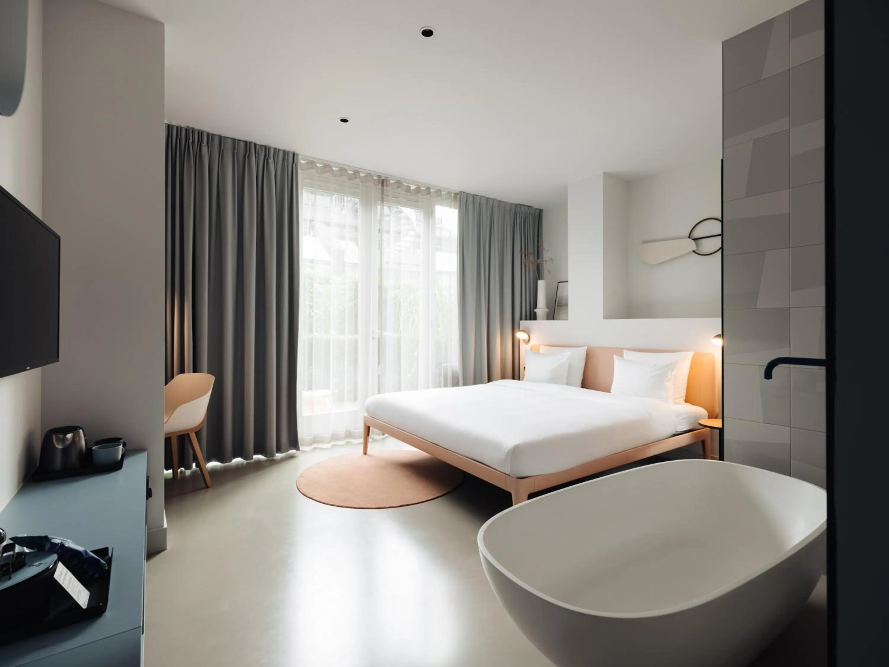 Bed in Conscious Hotel Museum Square