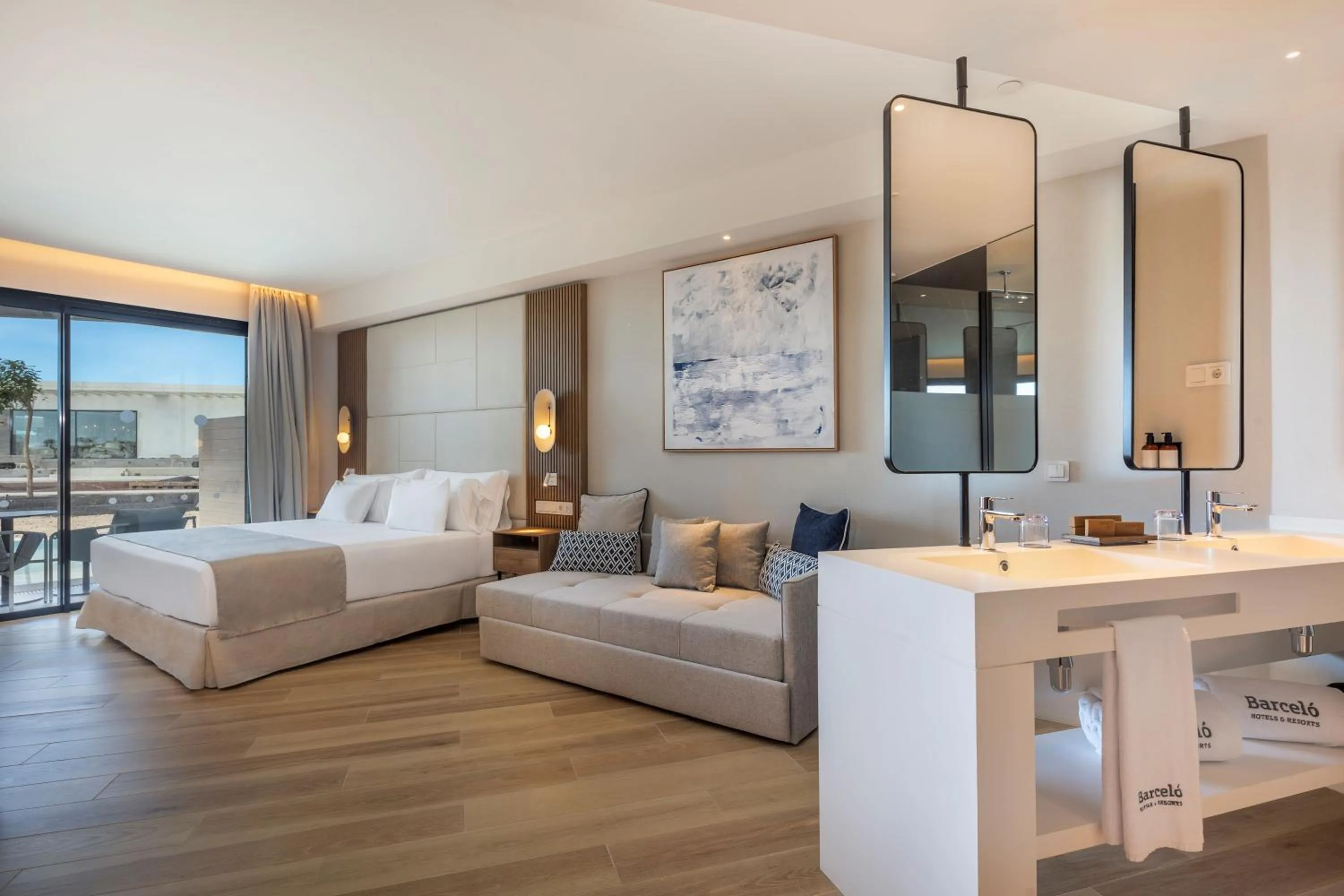 Bedroom, Bed in Barceló Playa Blanca Royal Level - Adults Only