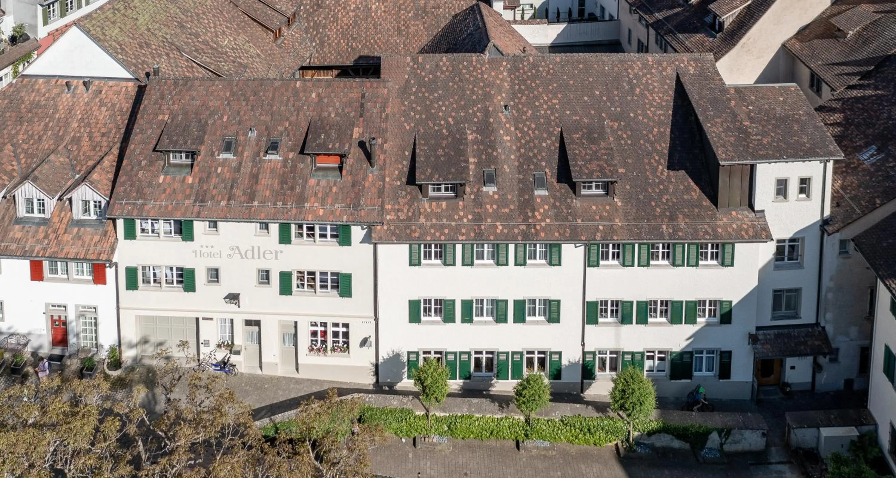 Property building in Hotel Adler