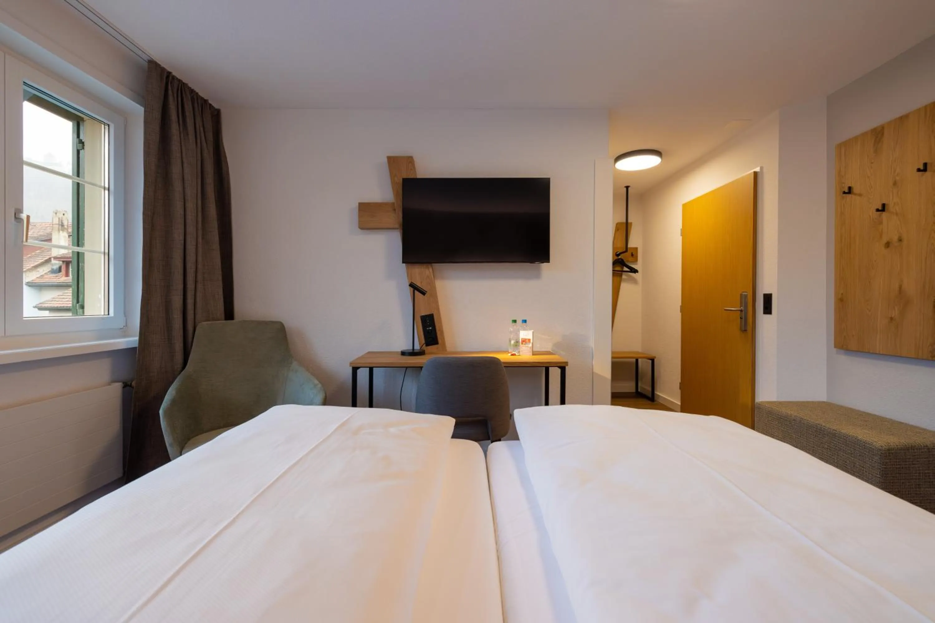 Photo of the whole room, Bed in Hotel Adler