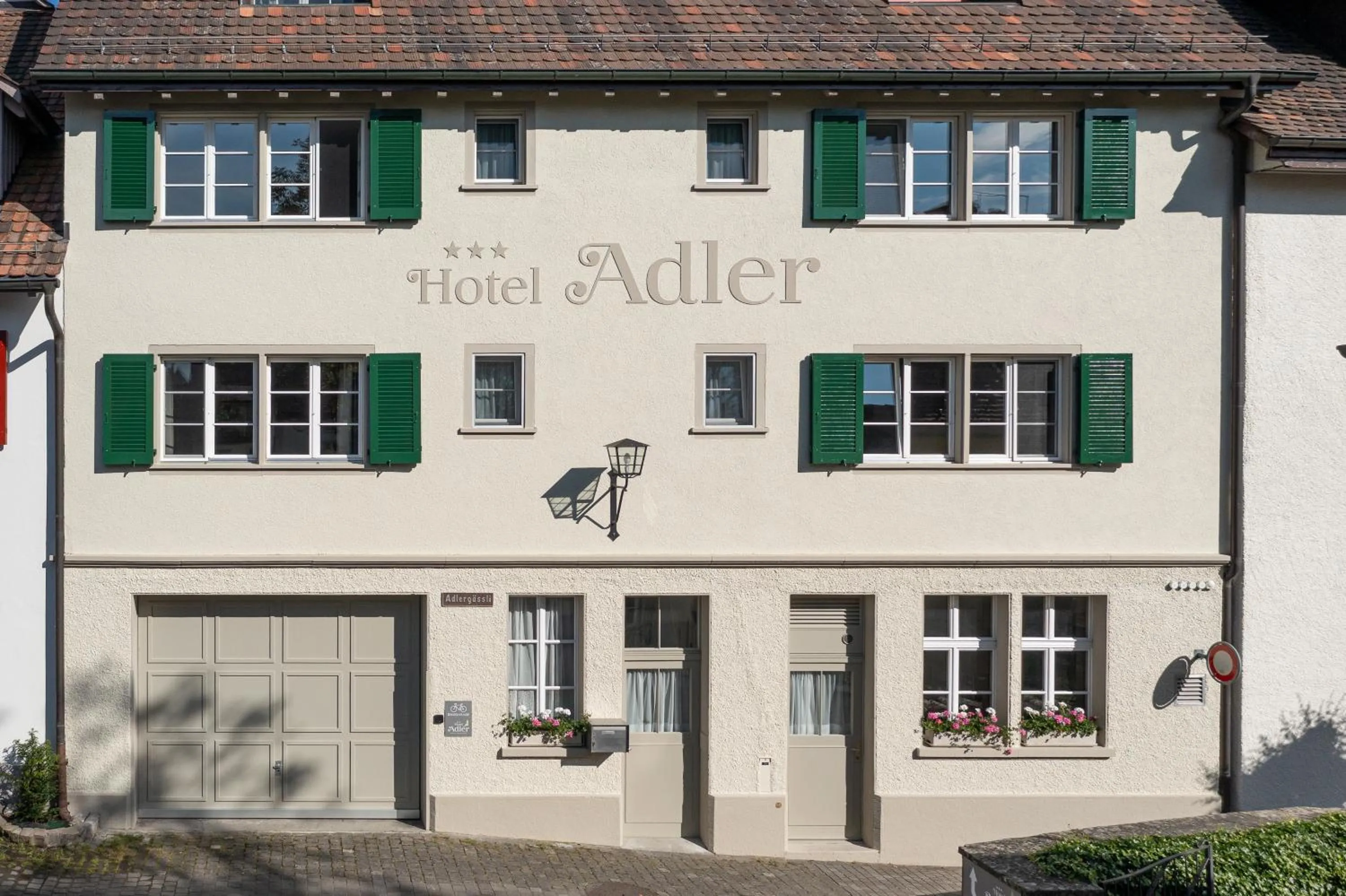 Property building in Hotel Adler