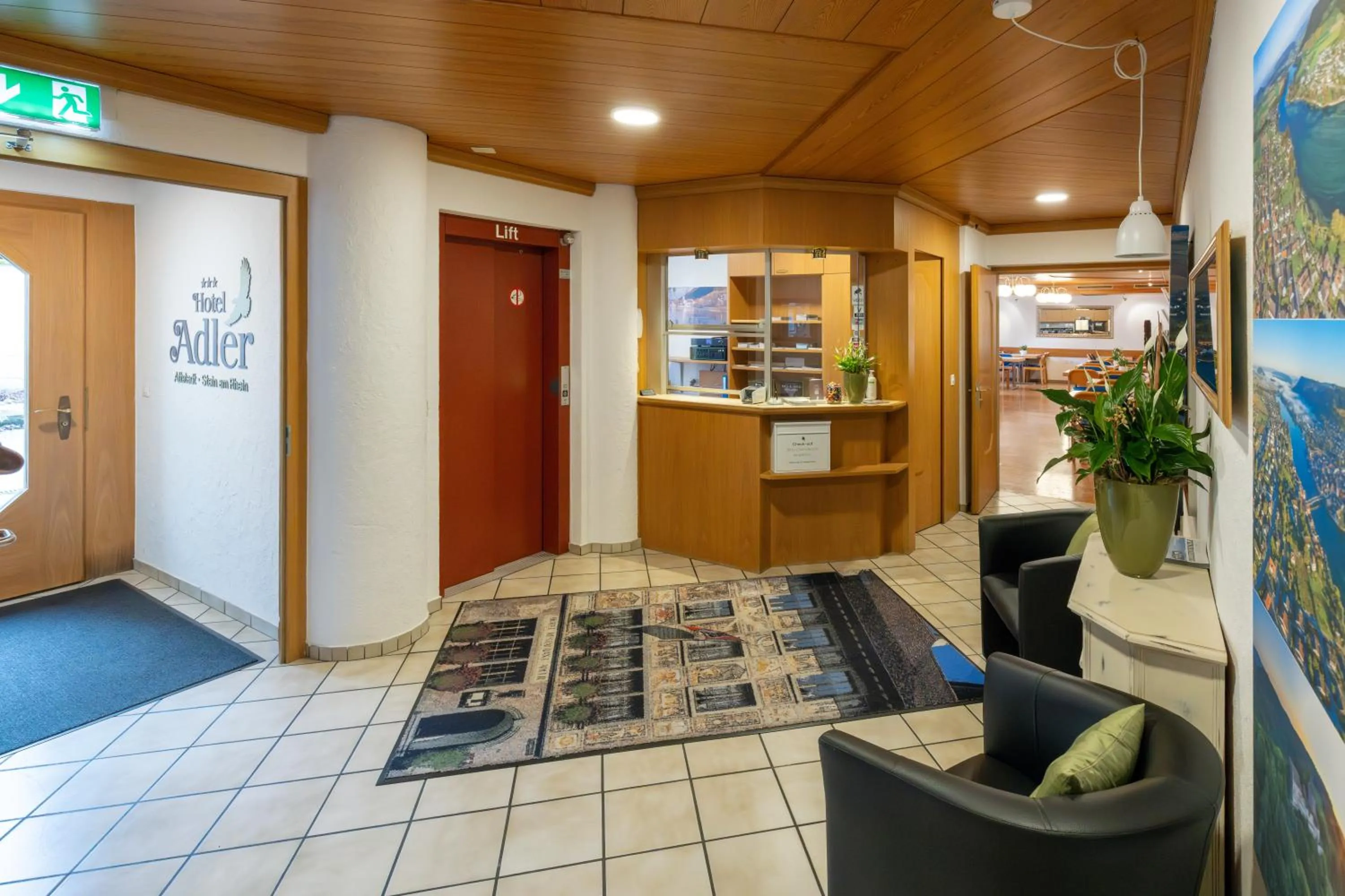 Property building in Hotel Adler