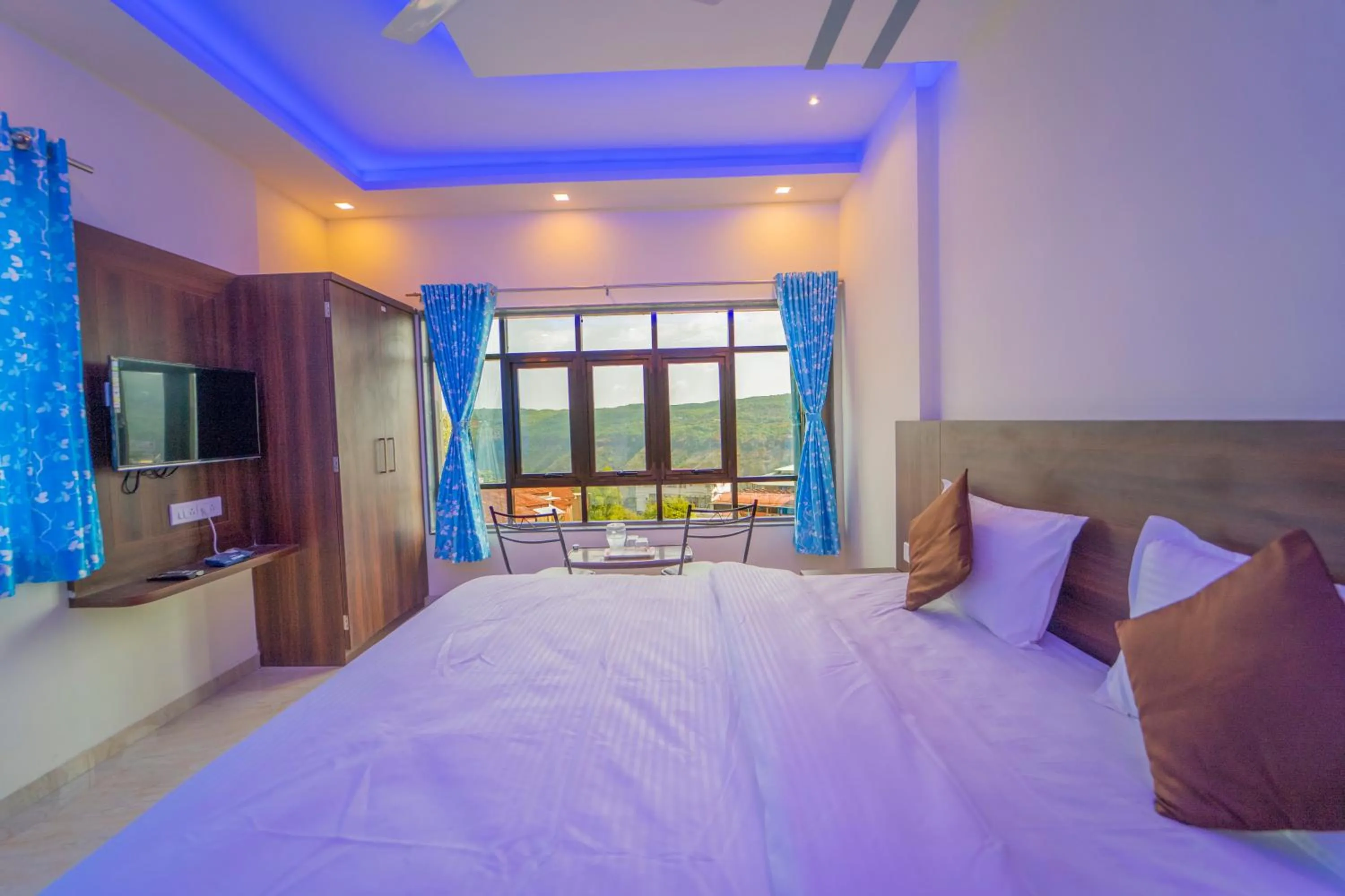 Bed in Veggies Residency