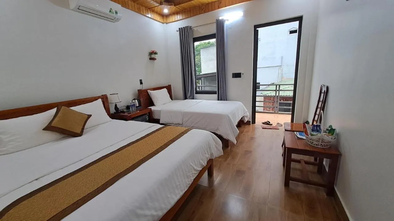 Bed in YoLo Pool Bar Villas & Garden Restaurant