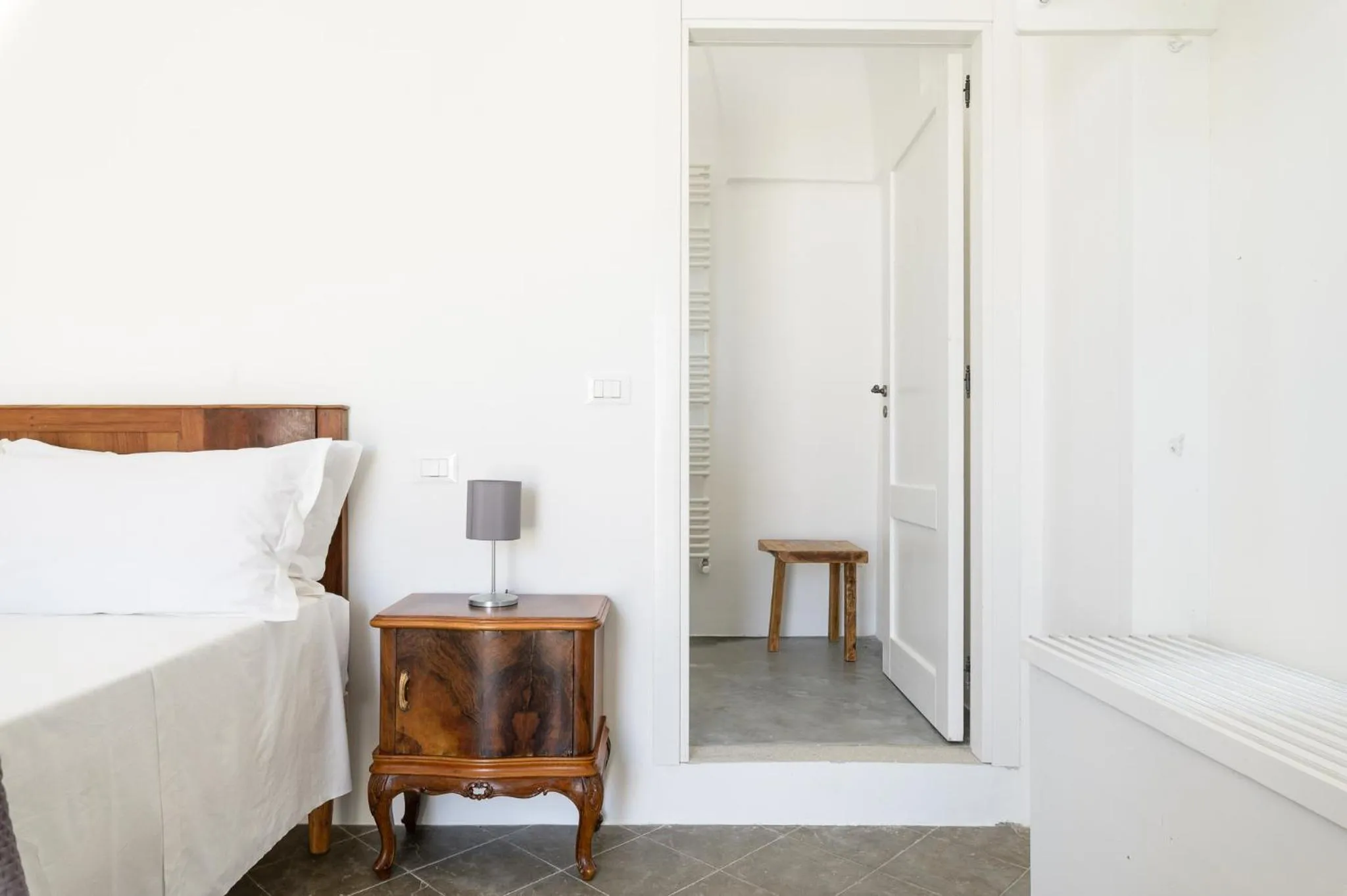 Bed in Masseria Abadia Uno