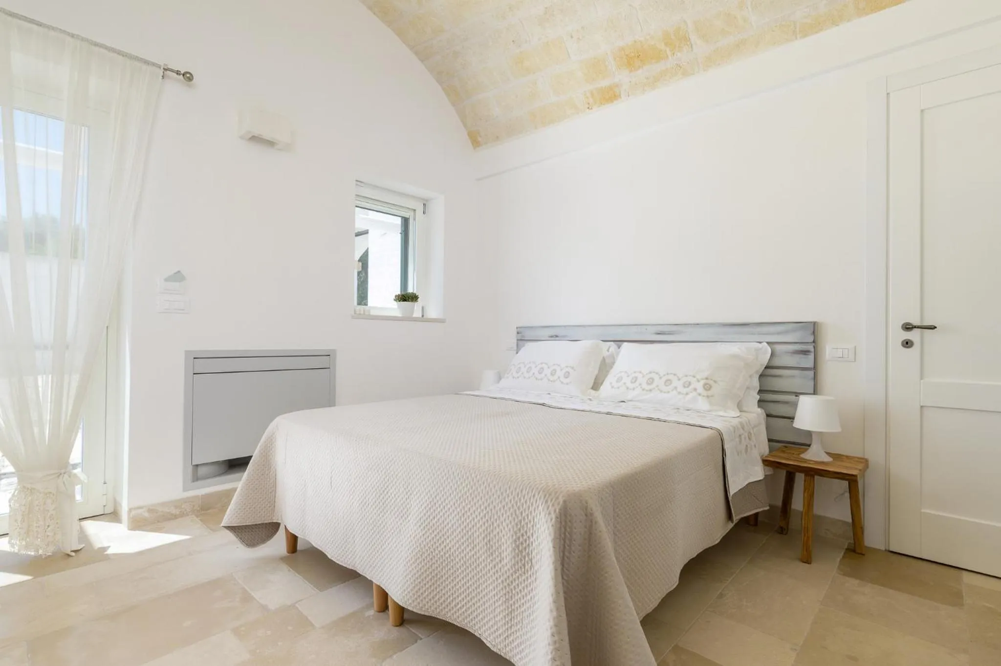 Bed in Masseria Abadia Uno