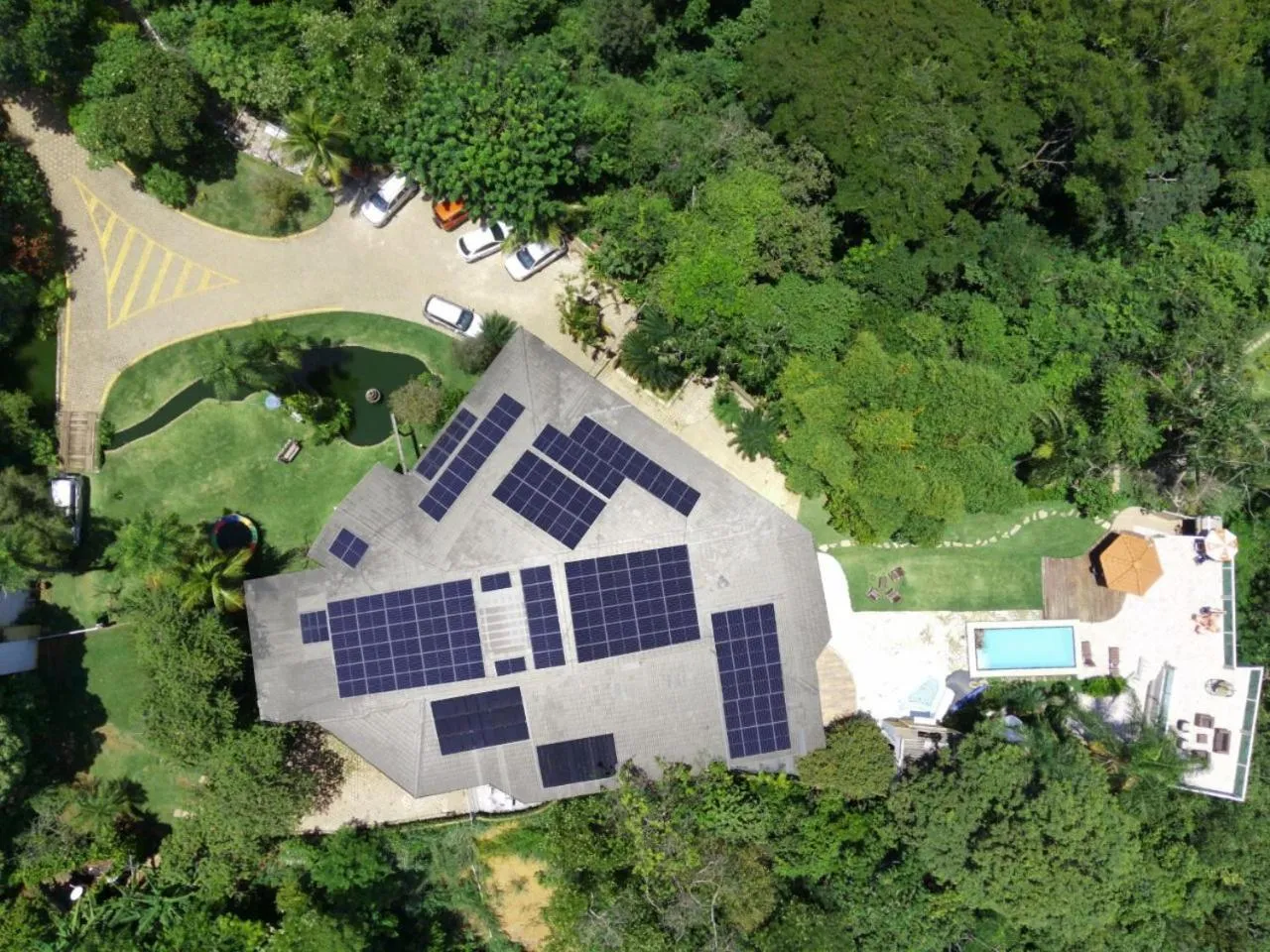 Garden in Mirante Pousada Boutique