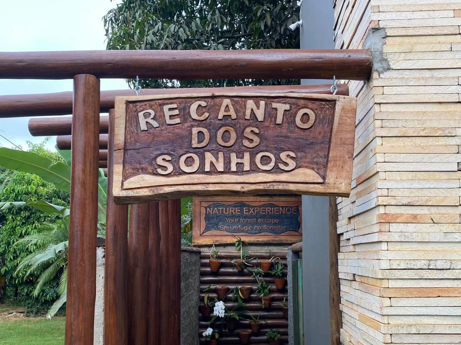 Garden in Mirante Pousada Boutique