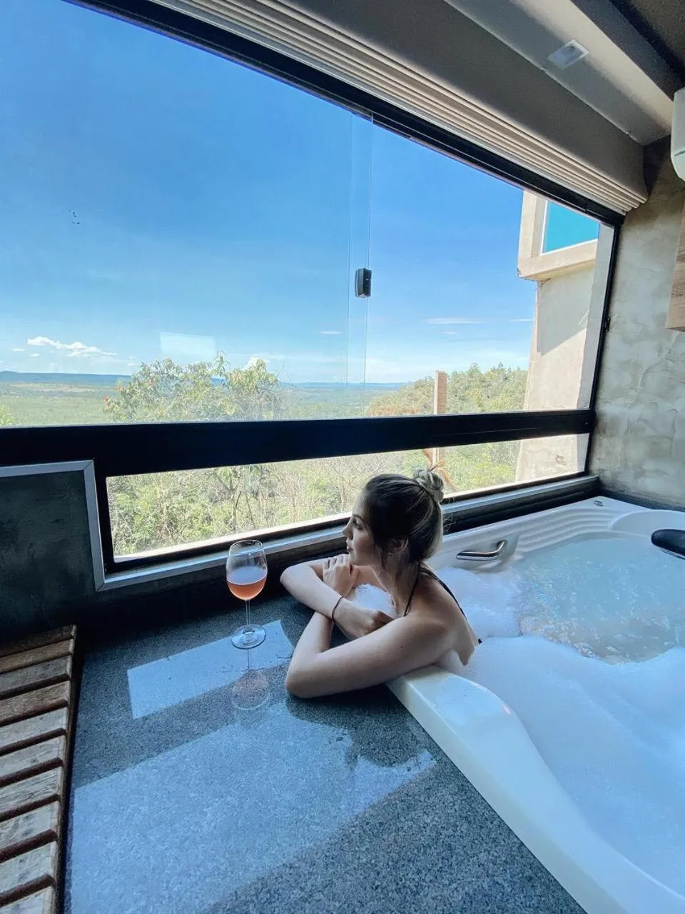 Hot Tub in Mirante Pousada Boutique