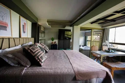 Bed in Mirante Pousada Boutique