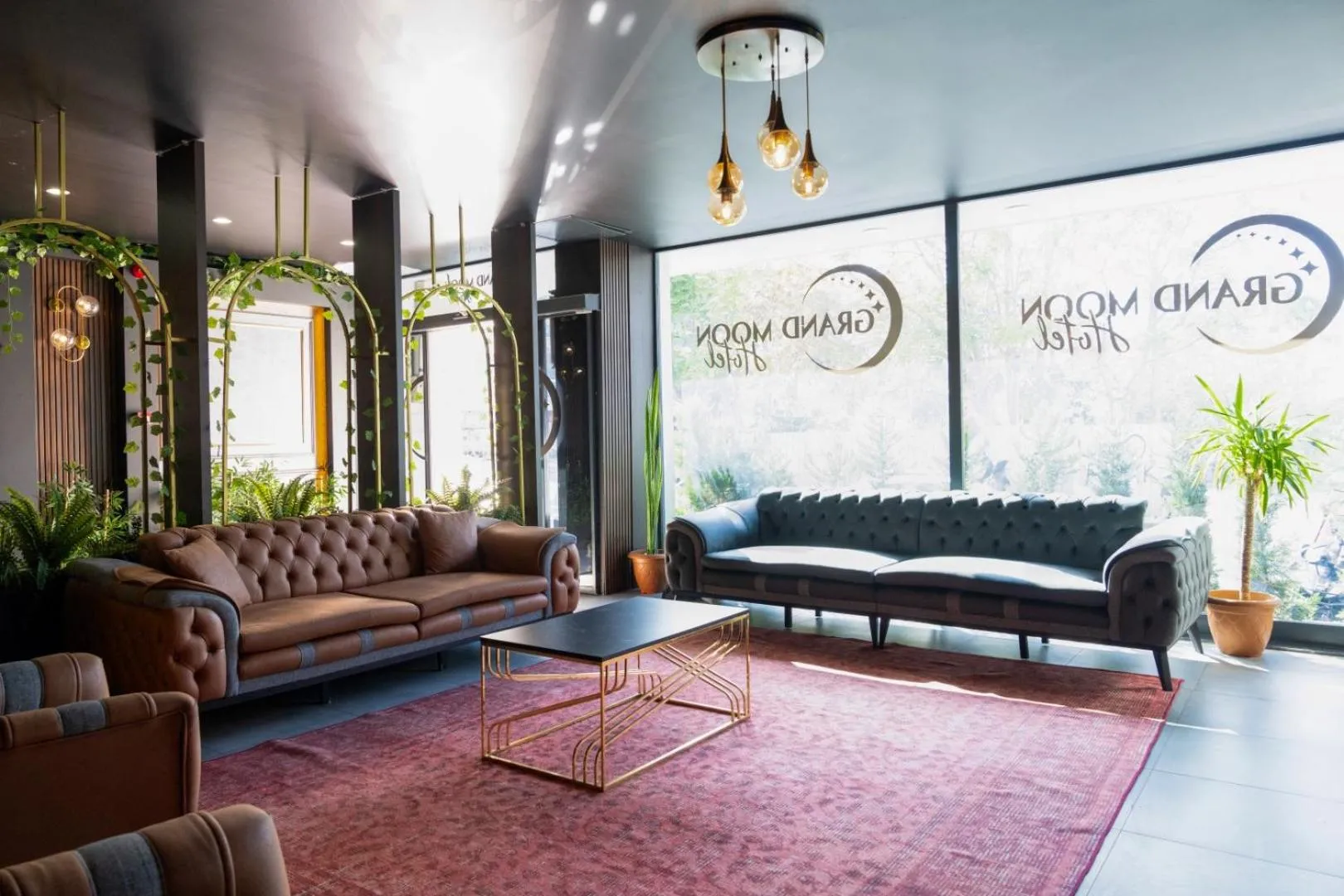 Seating area in GRAND MOON HOTEL