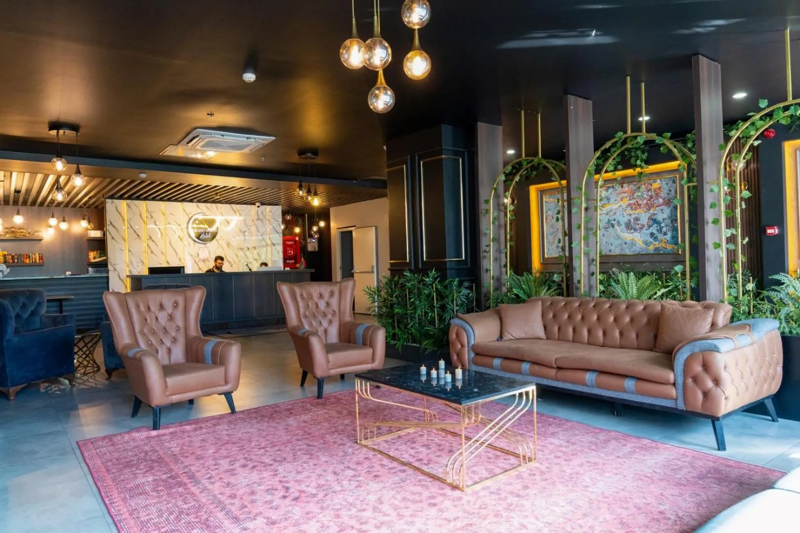 Lobby or reception in GRAND MOON HOTEL